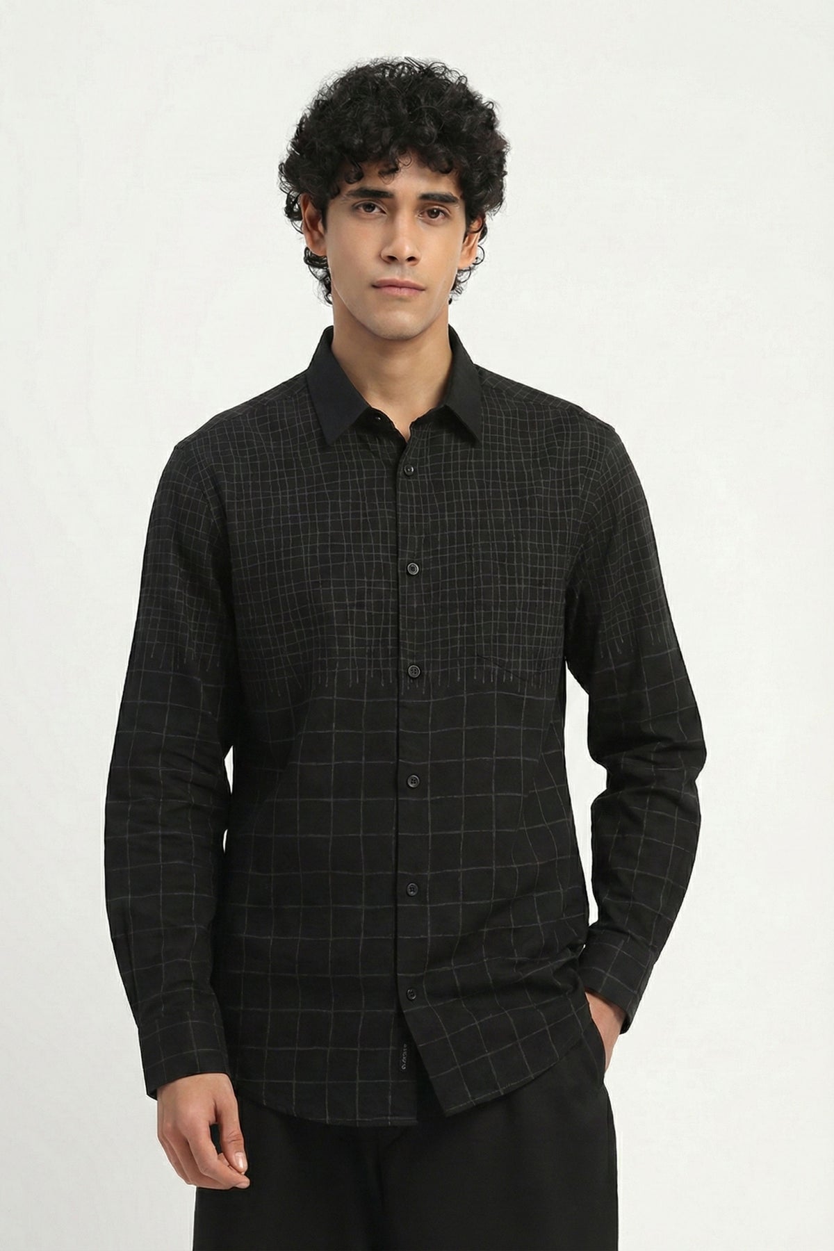 Big Small Aari Check Shirt