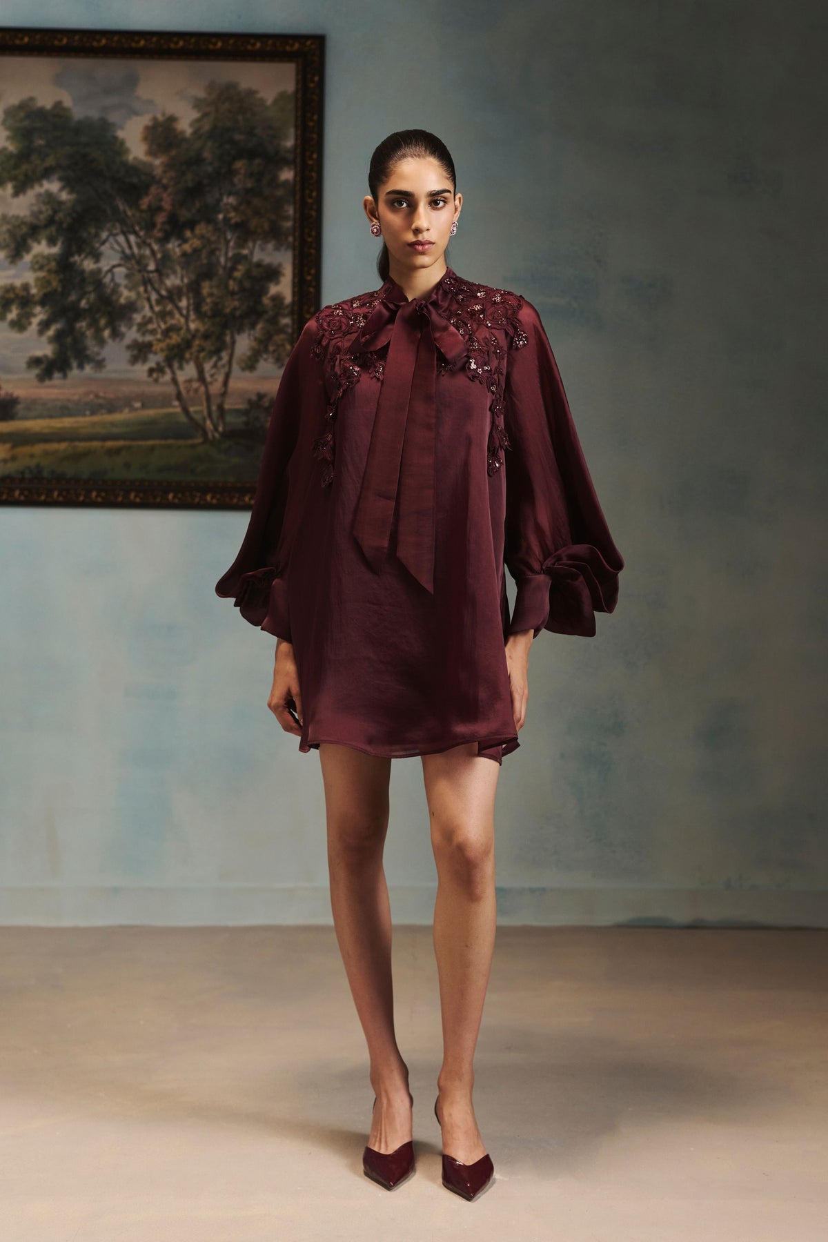 Vienna Mulberry Dress