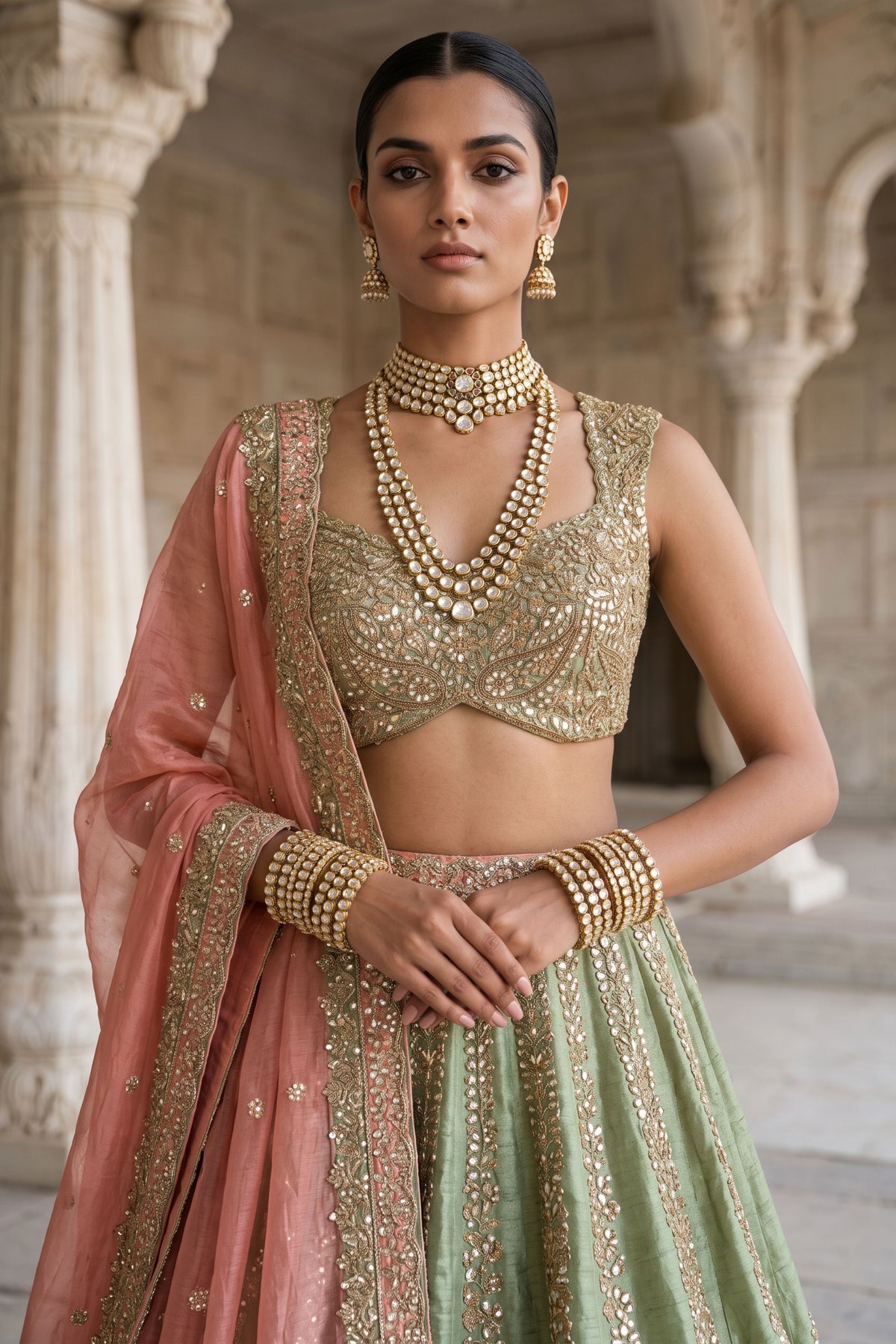 Amrai Gulnaar Lehenga Set