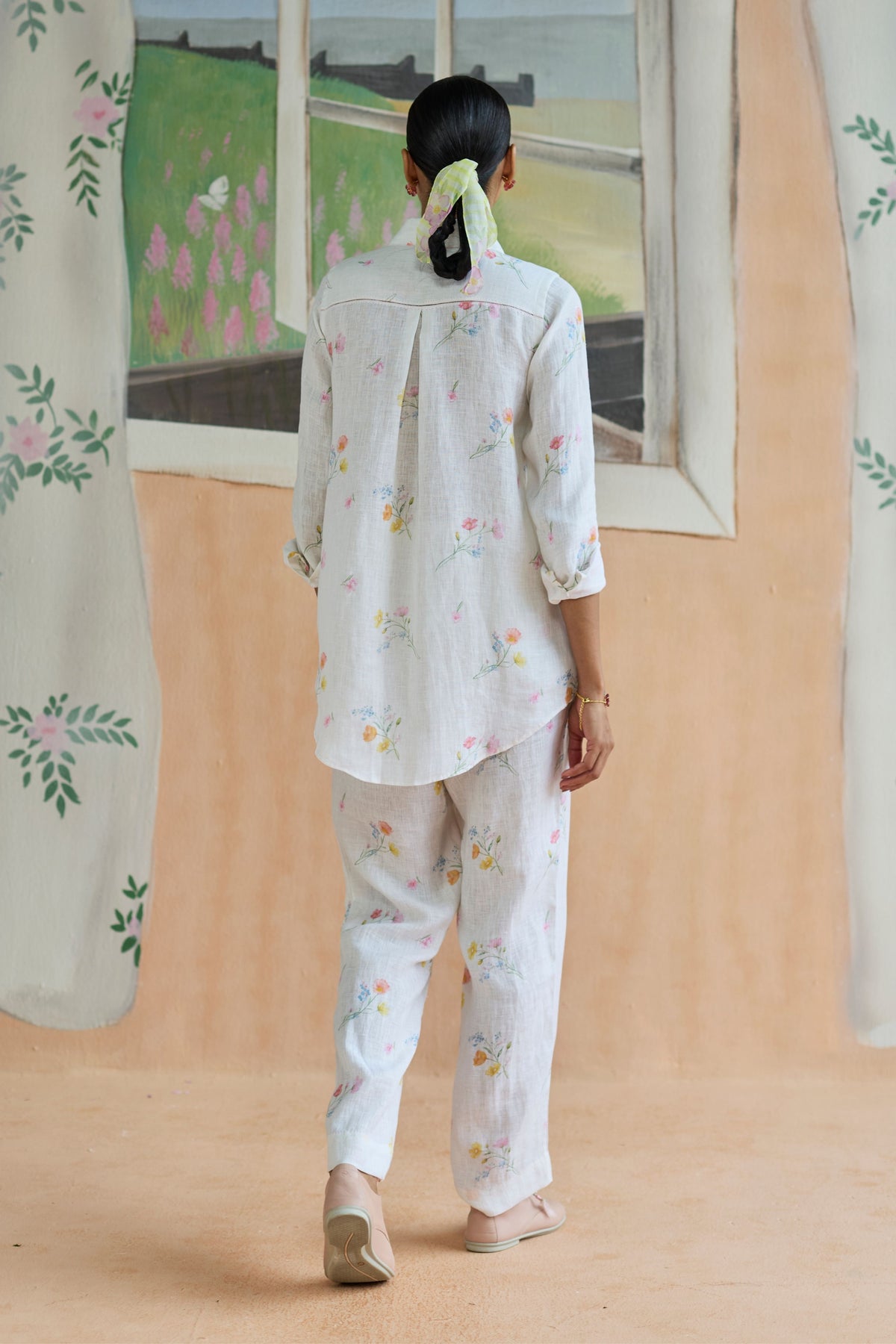 Florist Co-ord Set Linen
