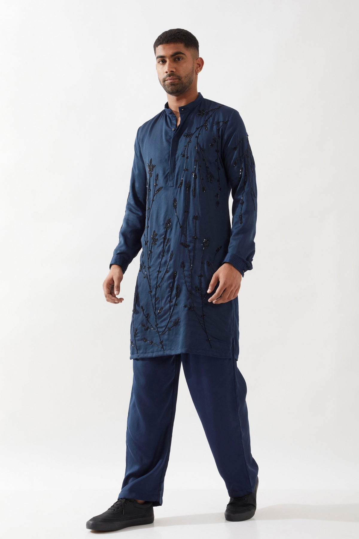 Neco Navy Kurta Set