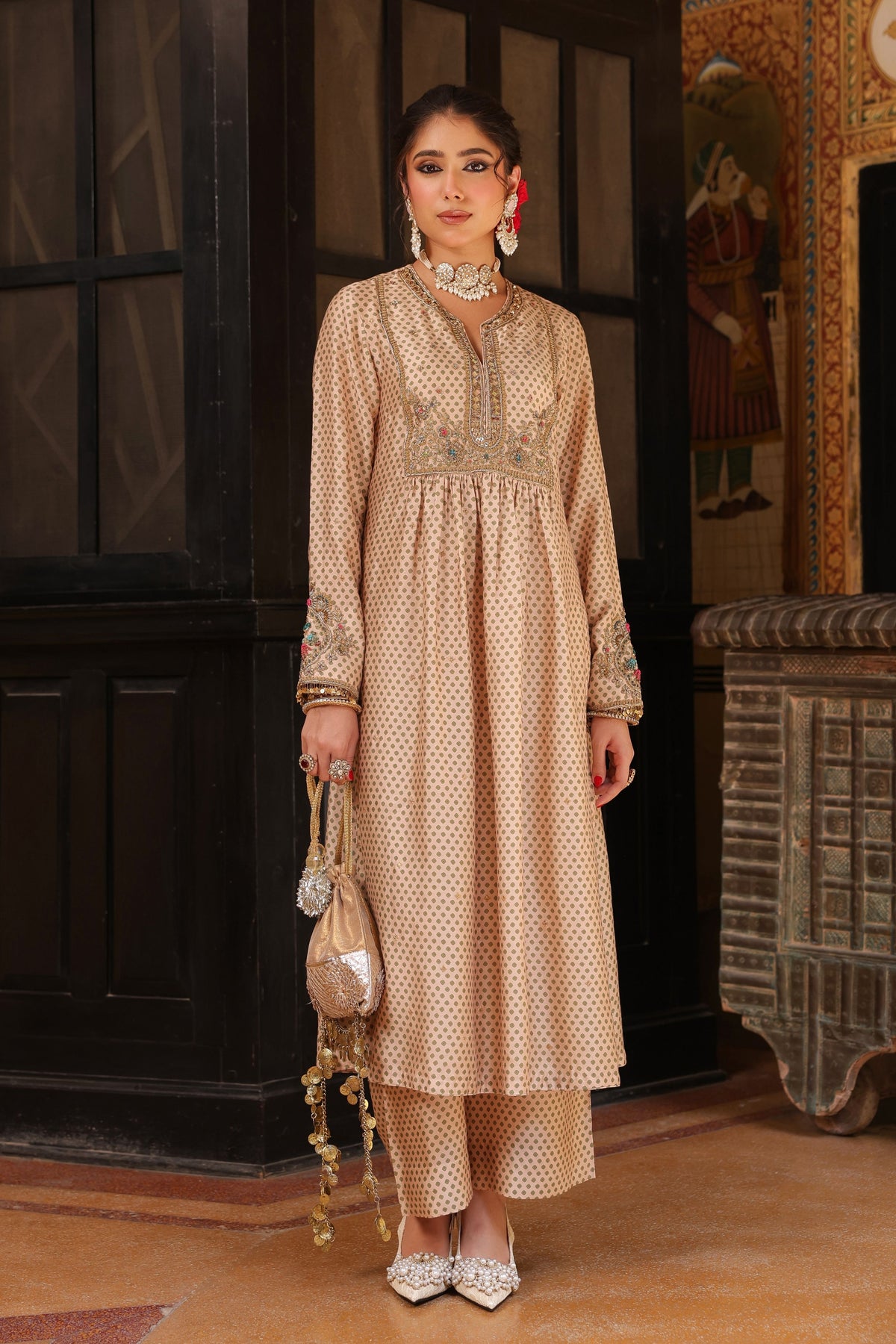 Ahista Ivory Kurta Set