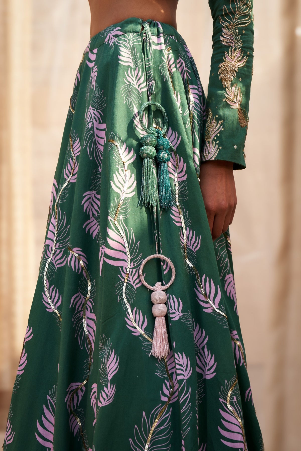 Reveria Printed Lehenga Set
