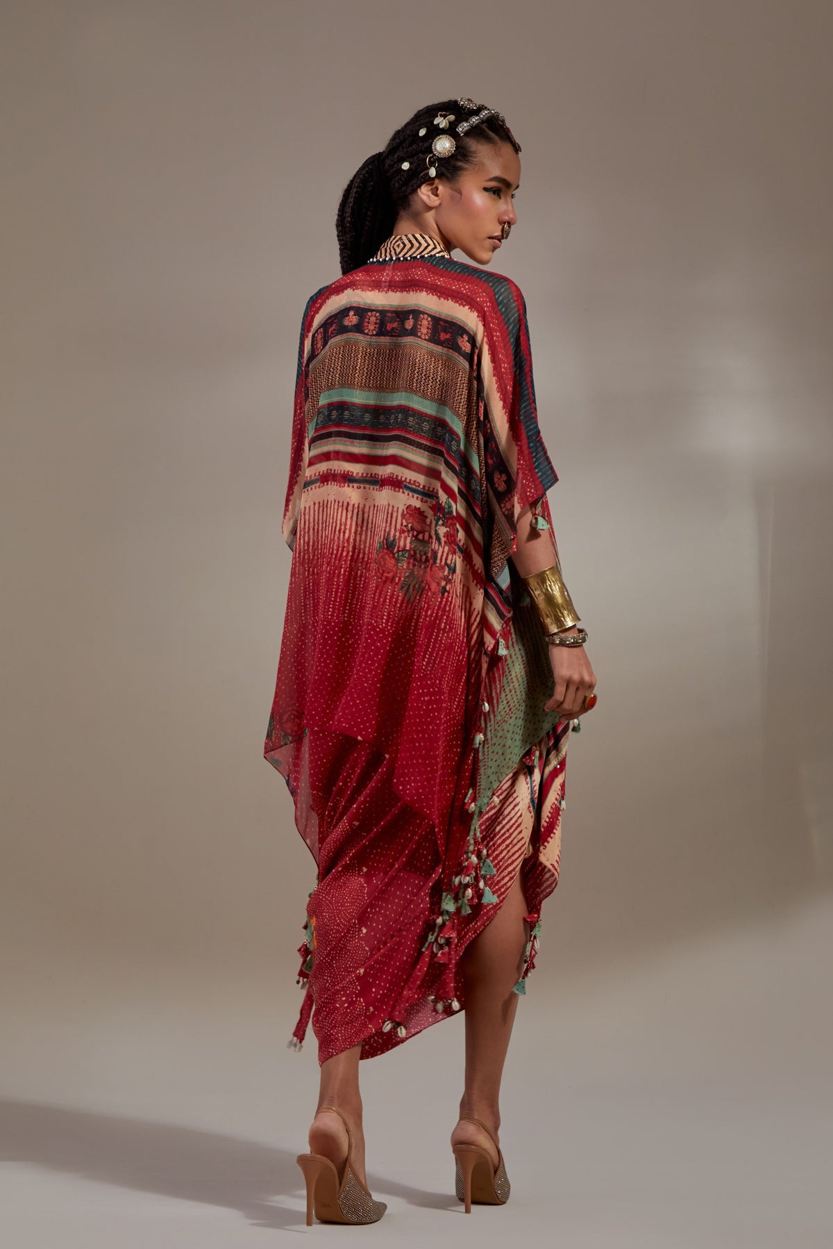 Veni Dupatta Jacket Set