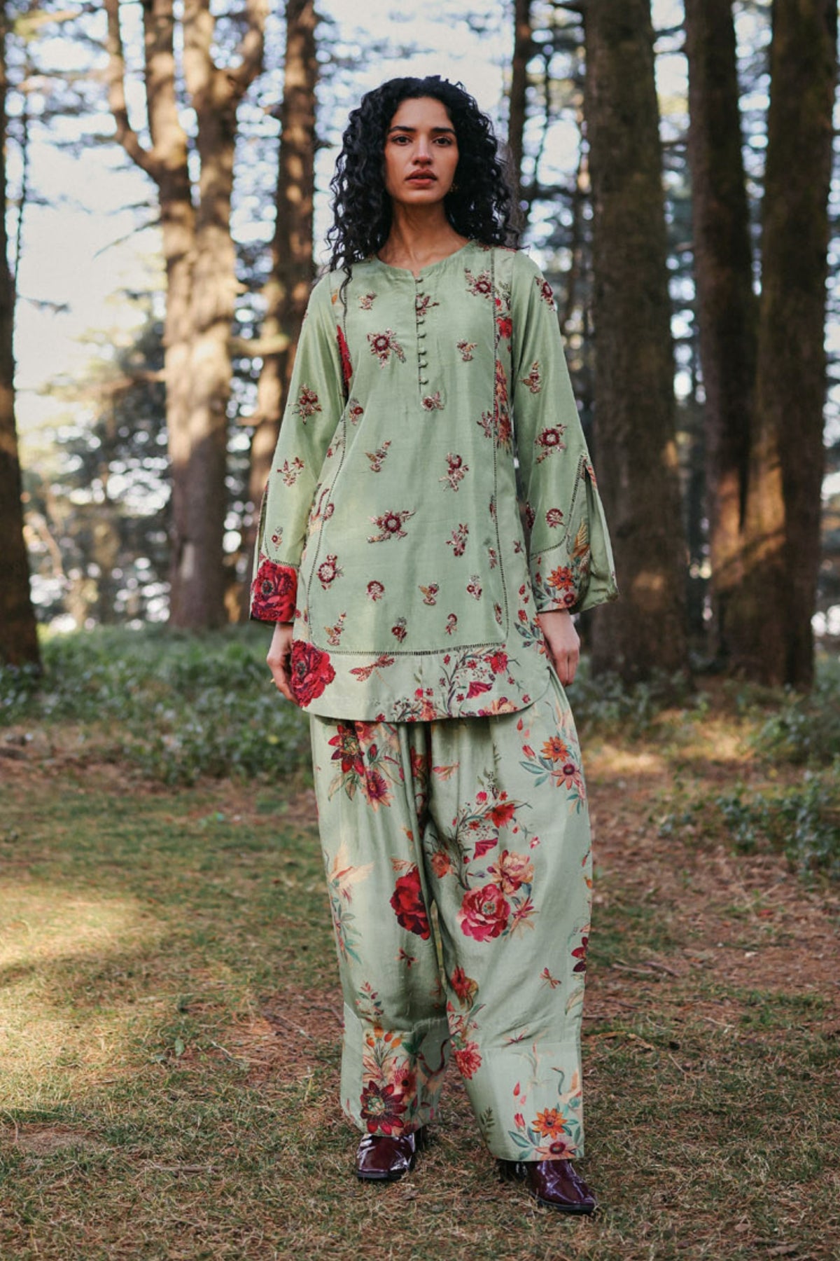 Morning Mint Kurta Set
