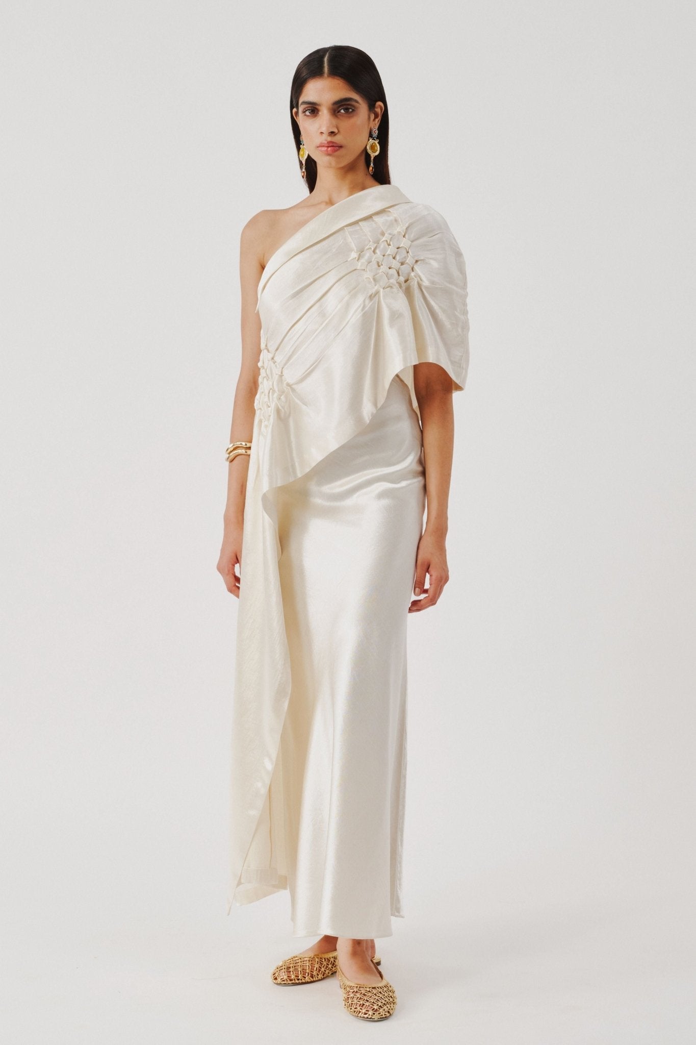 Moony Ivory Skirt - Aroka - Elahe