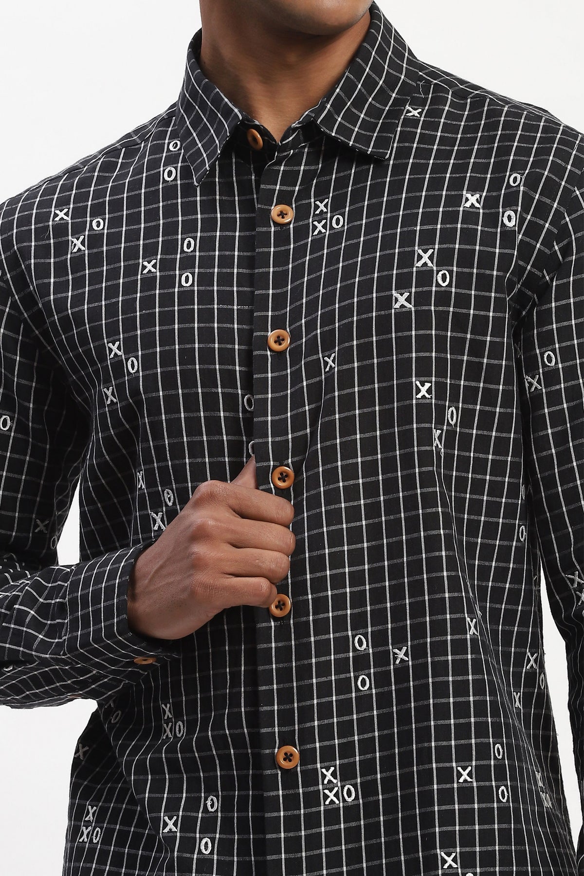 Black Tic Tac Toe Shirt