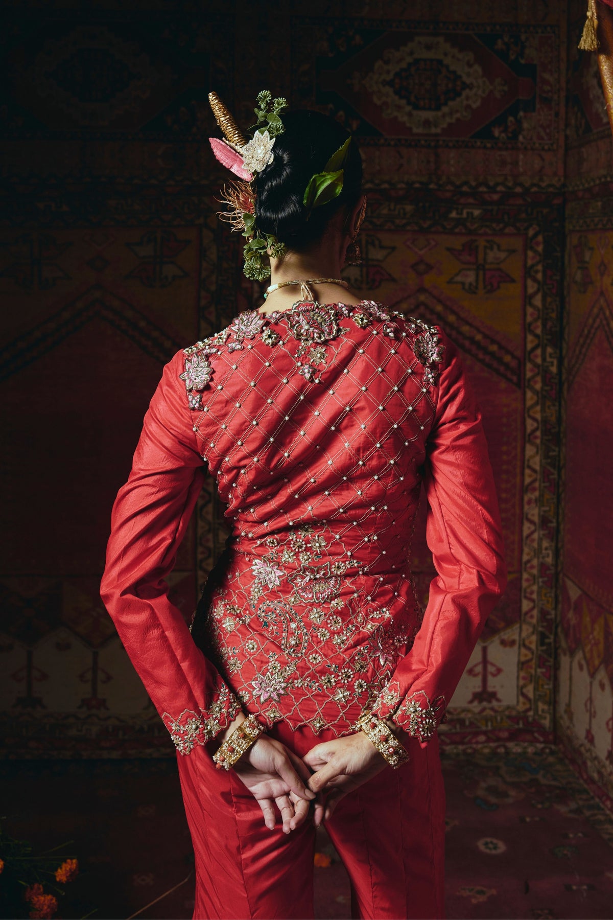 Jacket and Sharara Set