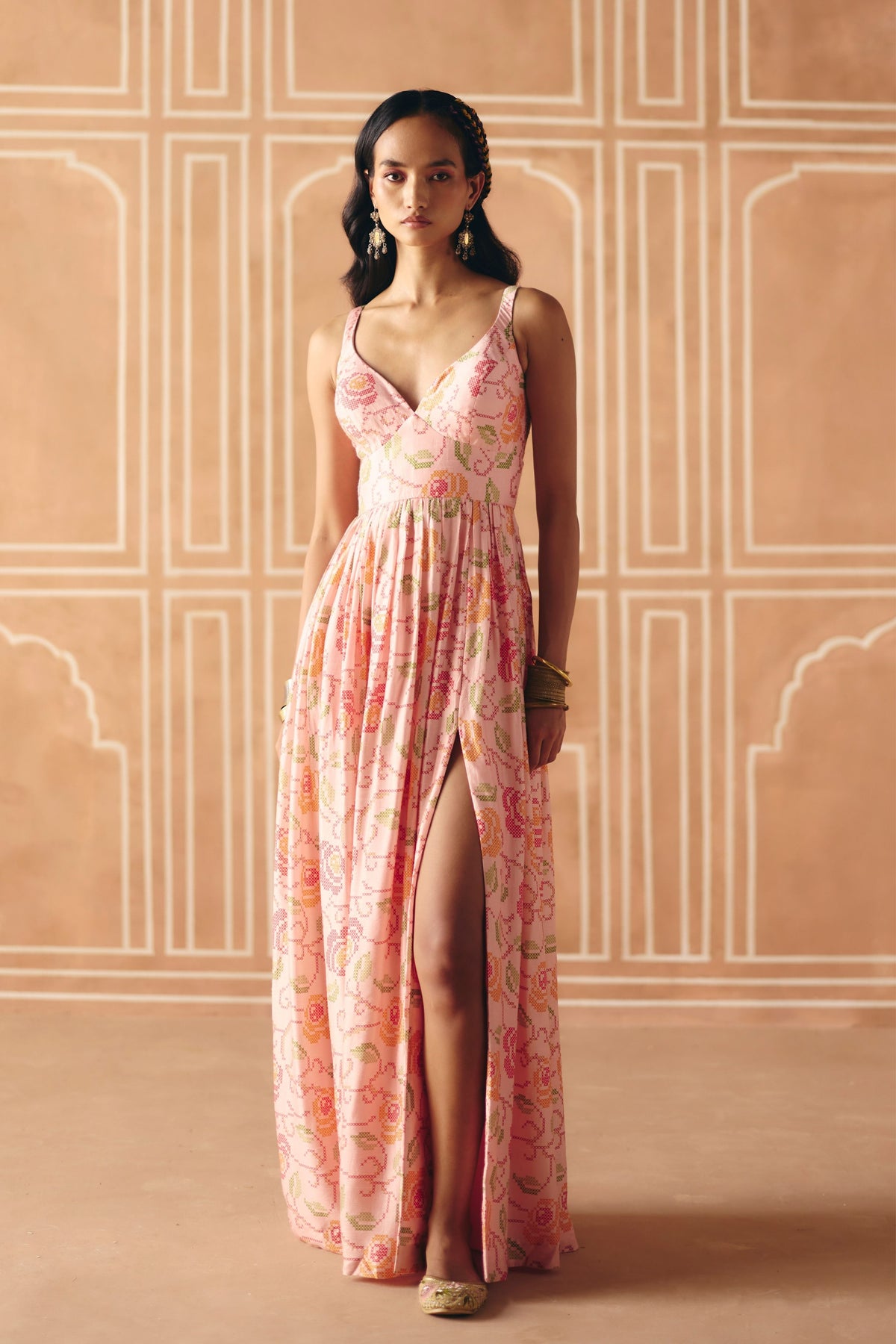 Blush Pink Maxi Dress