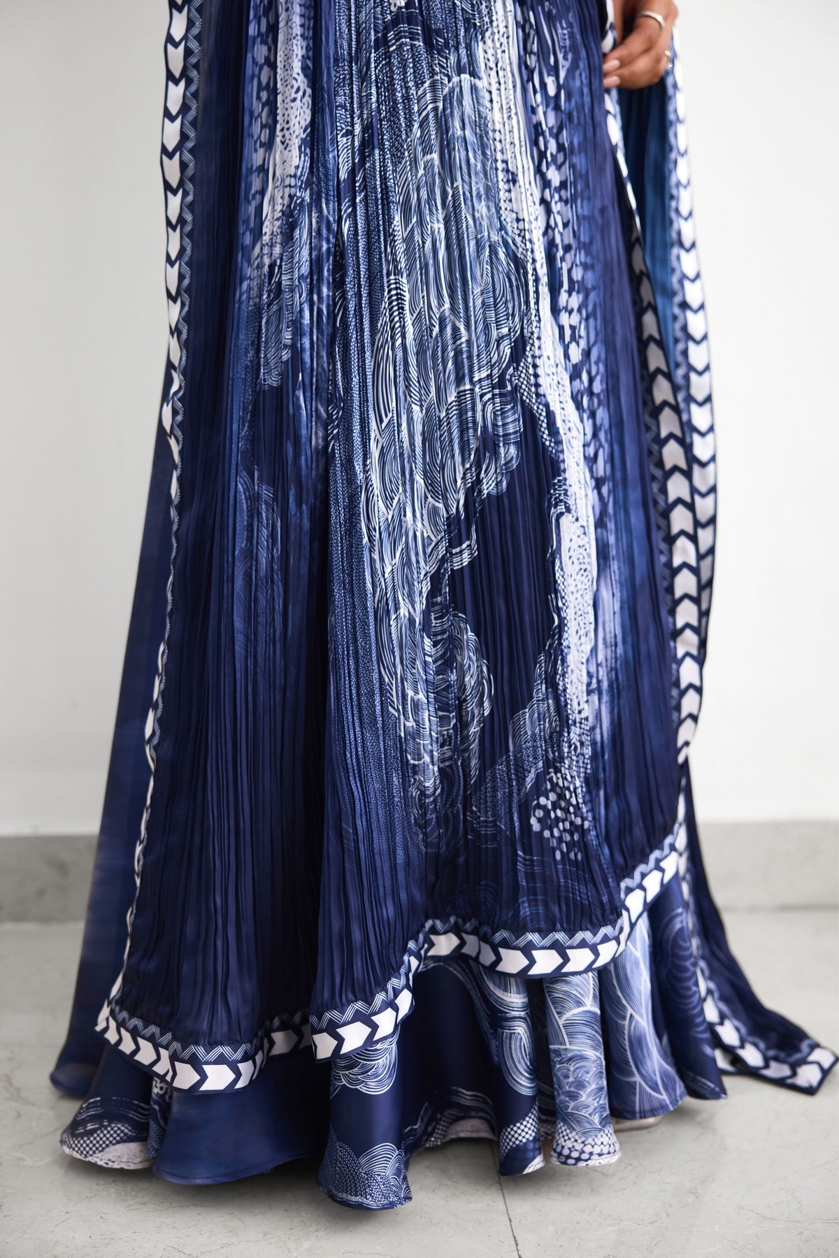 Swirl Lehenga Set
