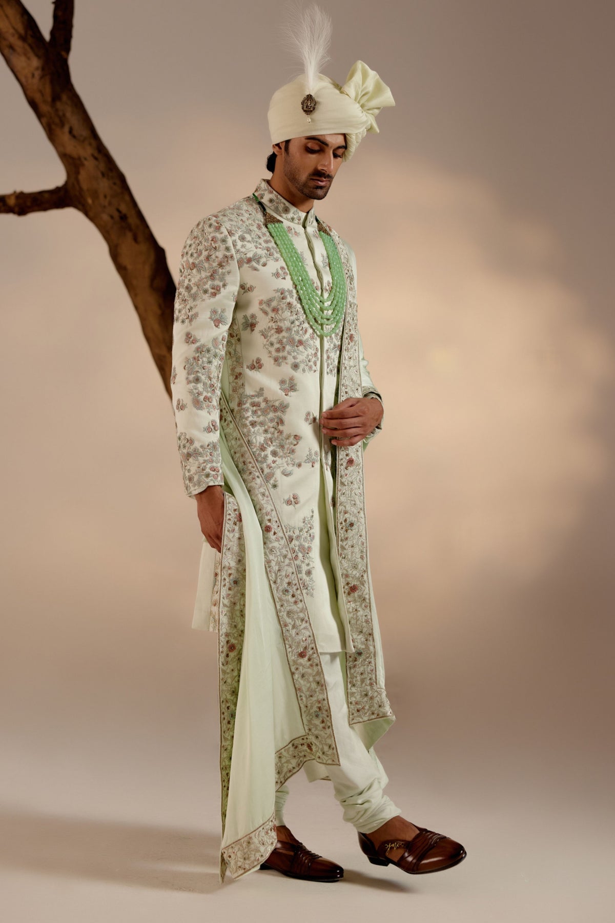 The Elegant Groom Sherwani Set