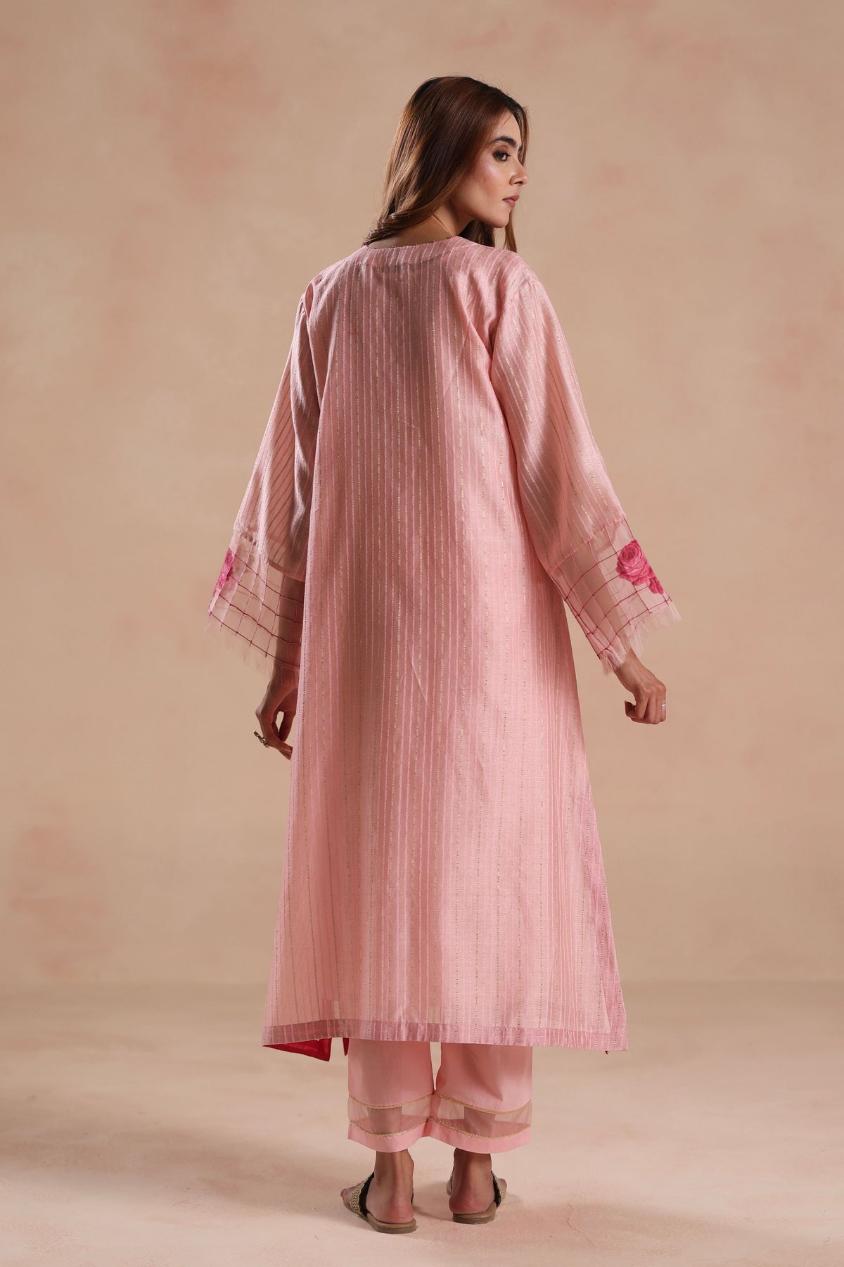 Sidra Pink Kurta Set