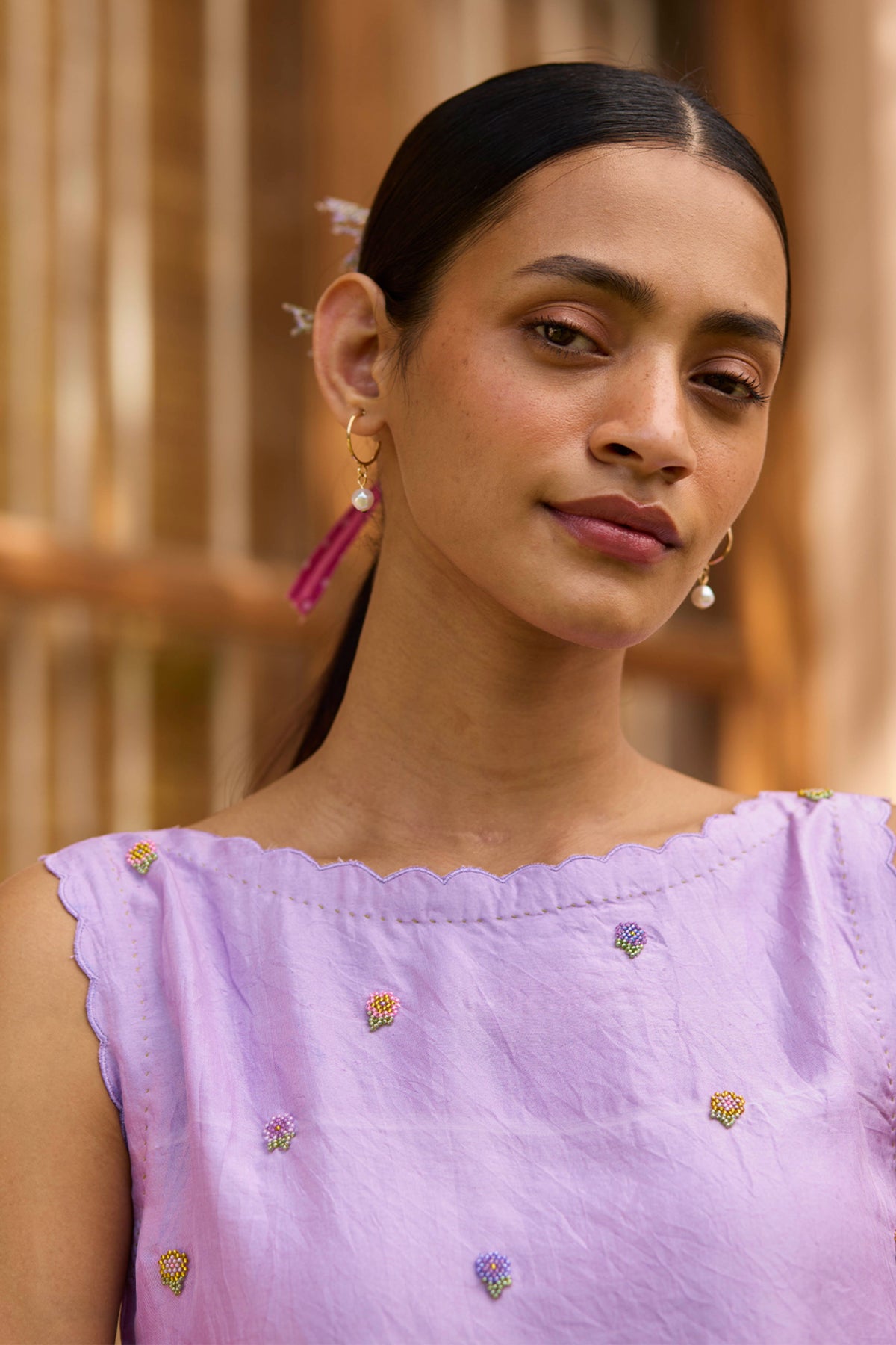 Awakening Lavender Blouse