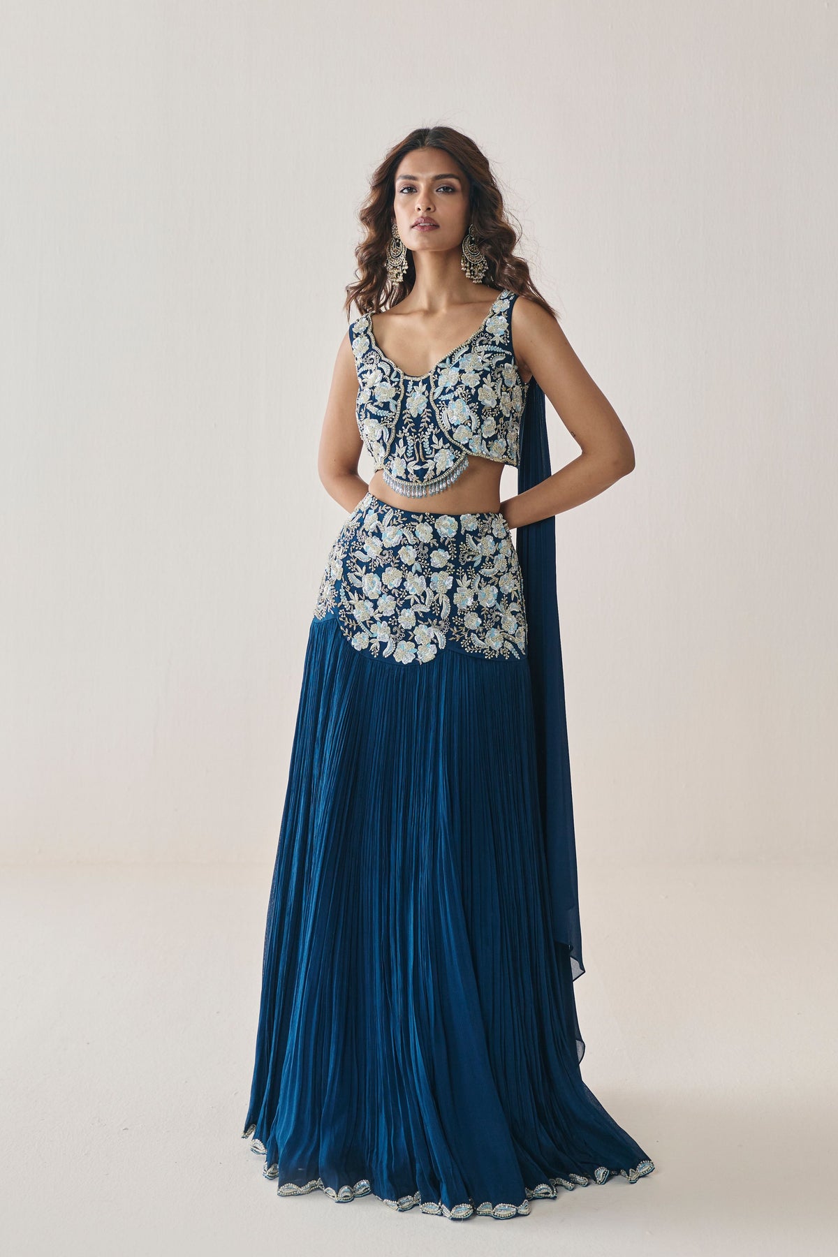 Pearl Lehenga Set