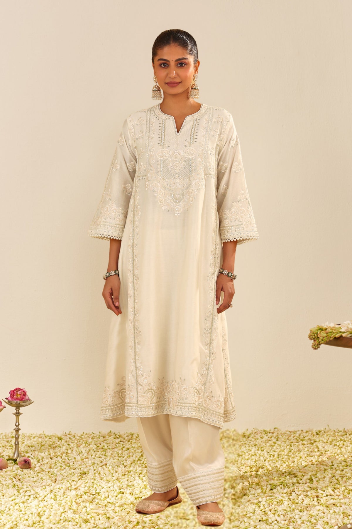 Maziya Daisy Kurta With Salwar