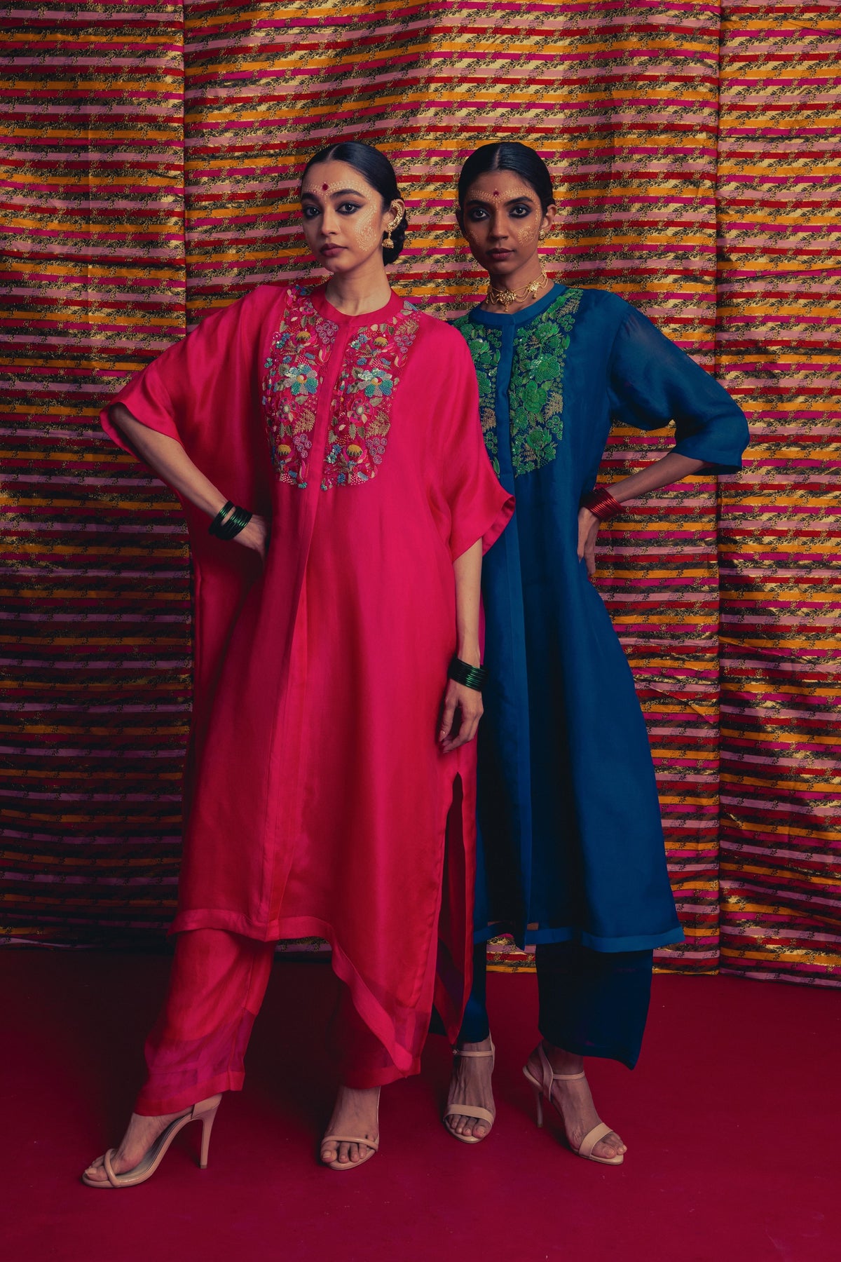 Gulposh Kurta and Pant Set