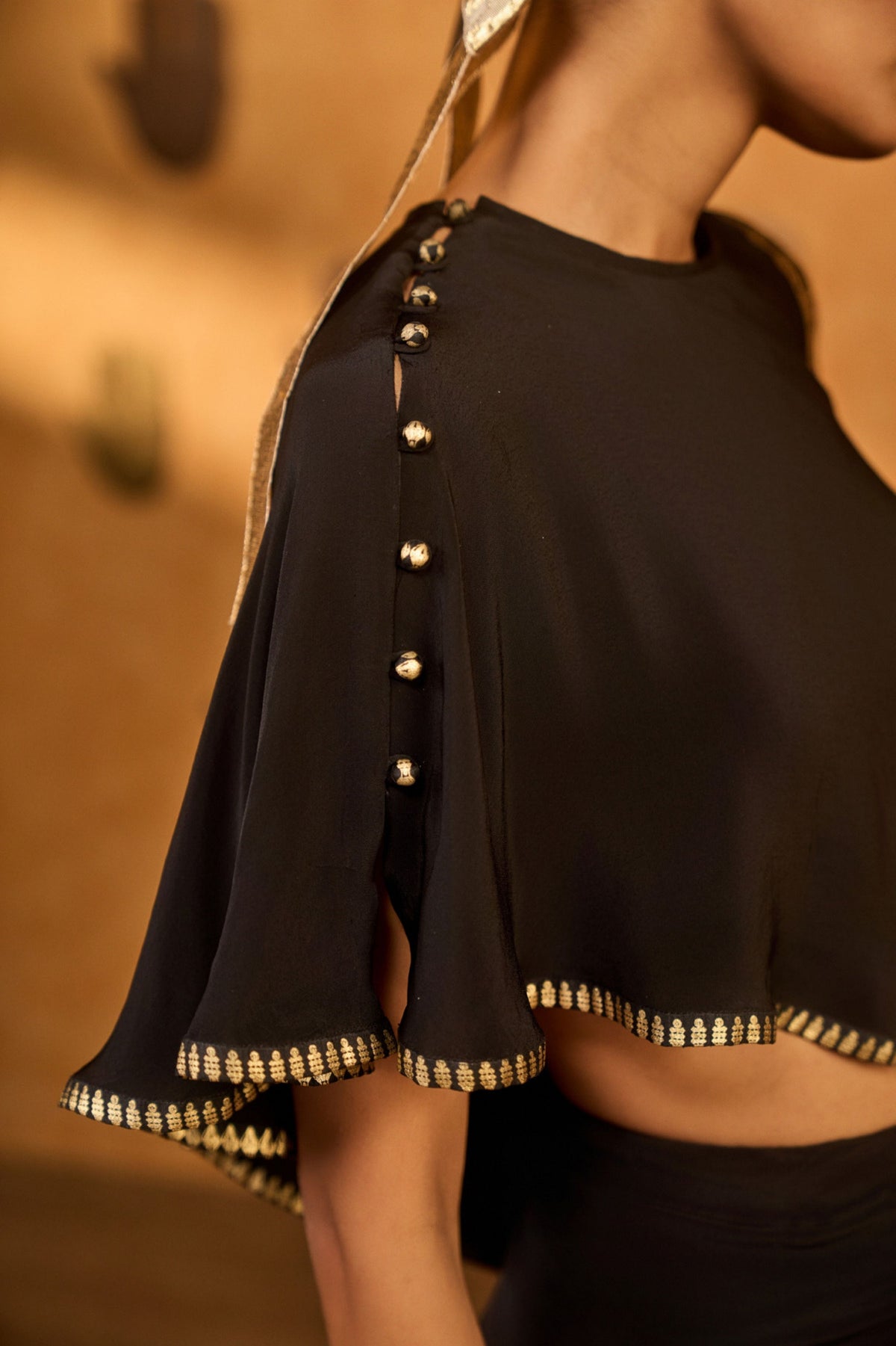 Moonfish Draped Cape Set