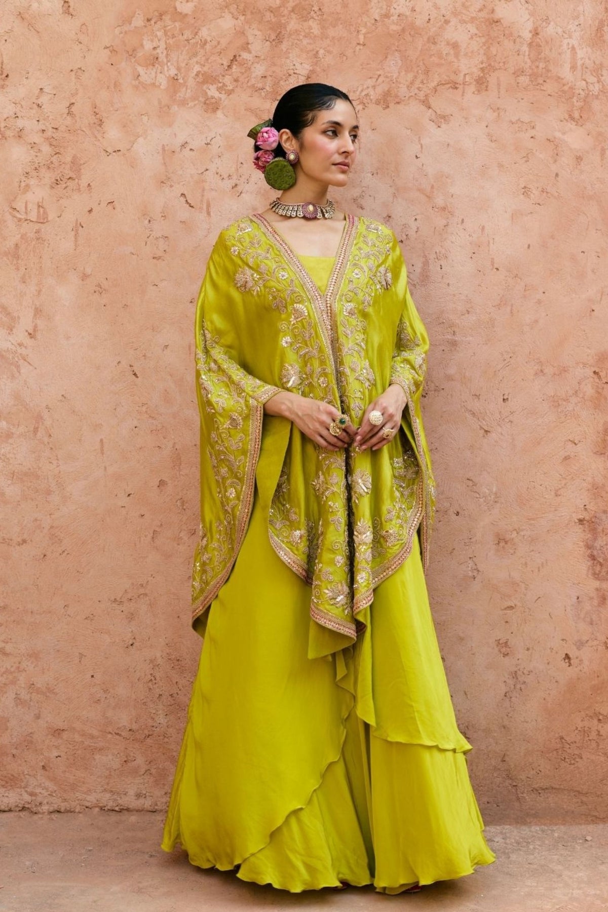 Shehnaaz Cape Set