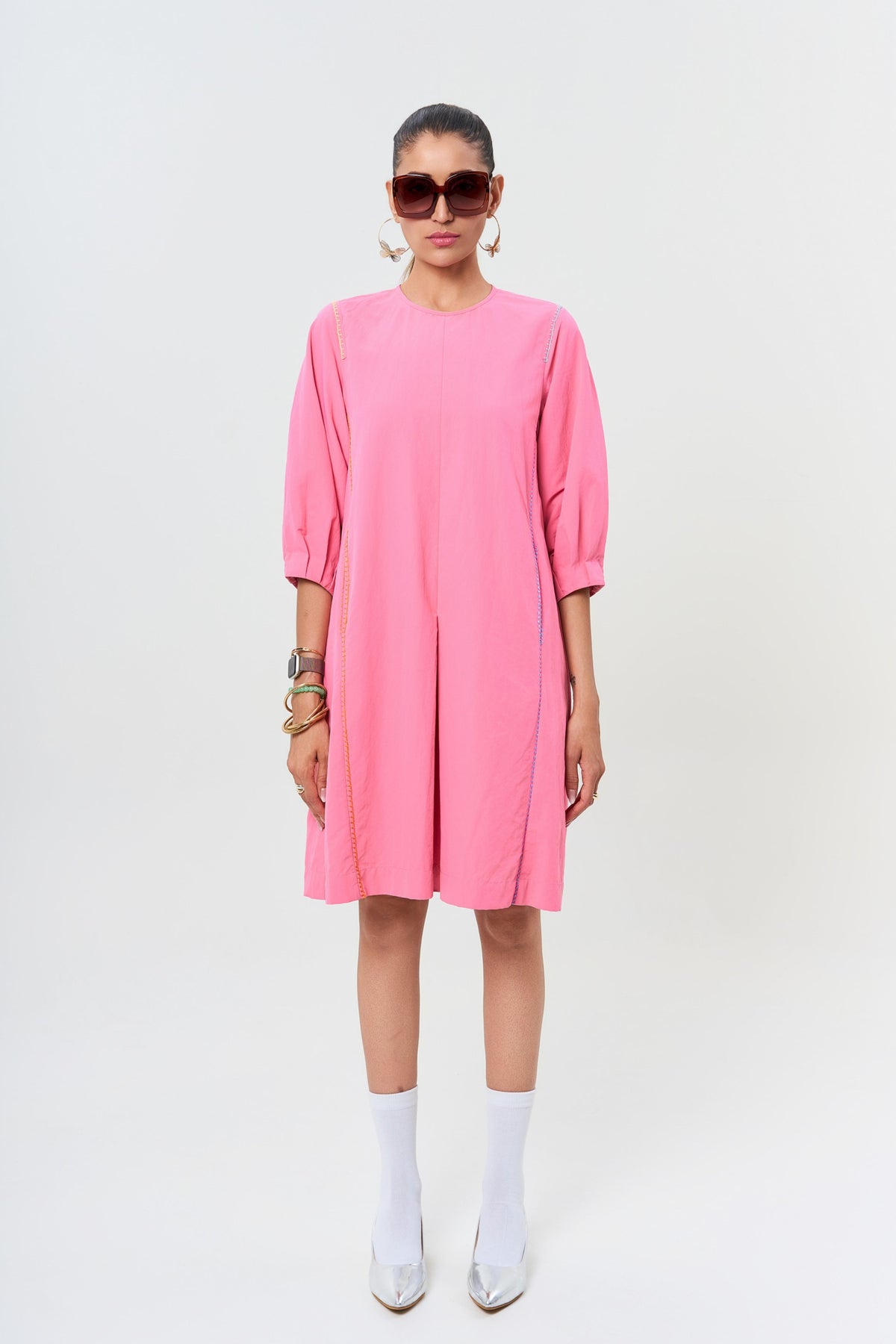 A Pink Zinnia Dress