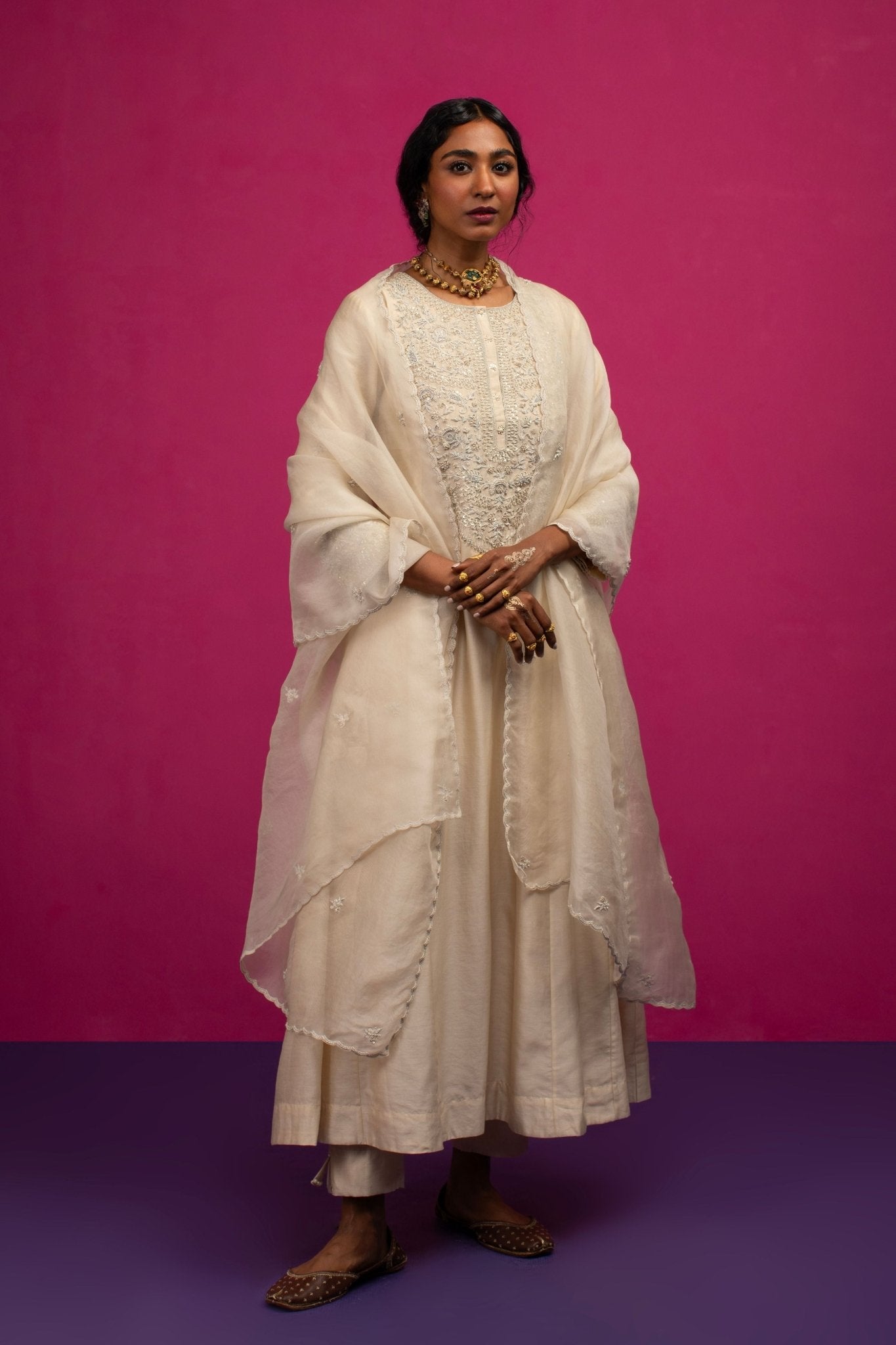 Pearl Anarkali - Pink City - Elahe