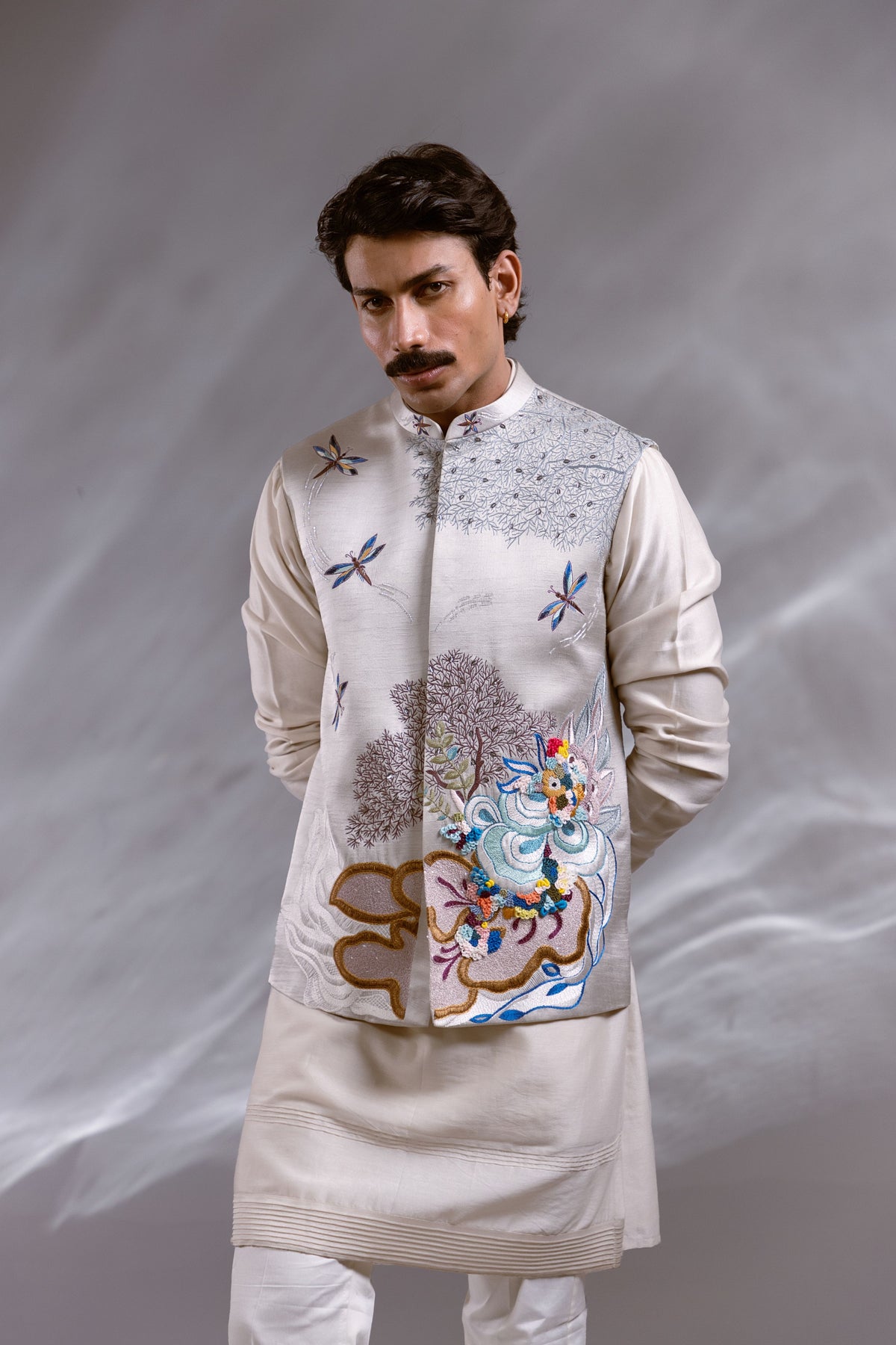 Elie Nehru Jacket Set
