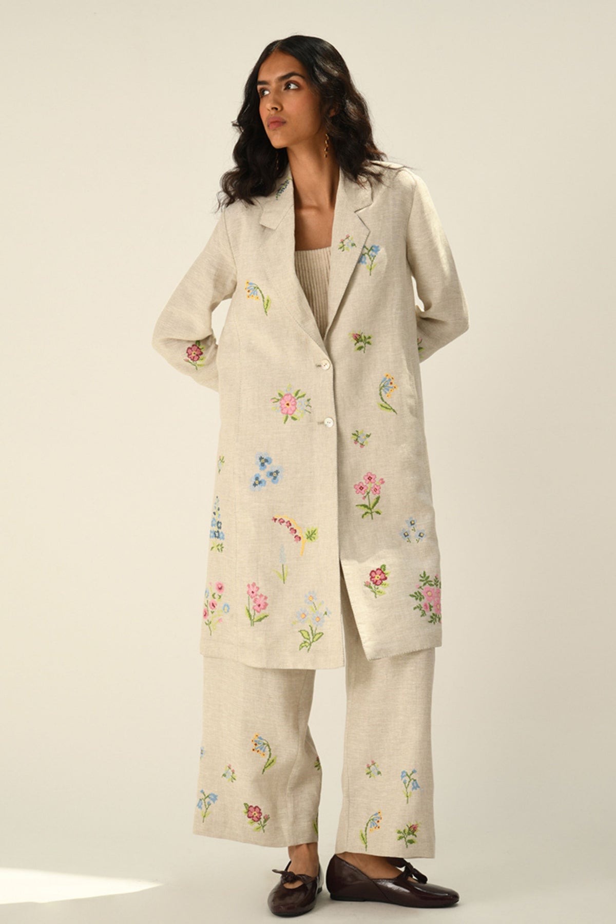 Delbard Embroidered Pants