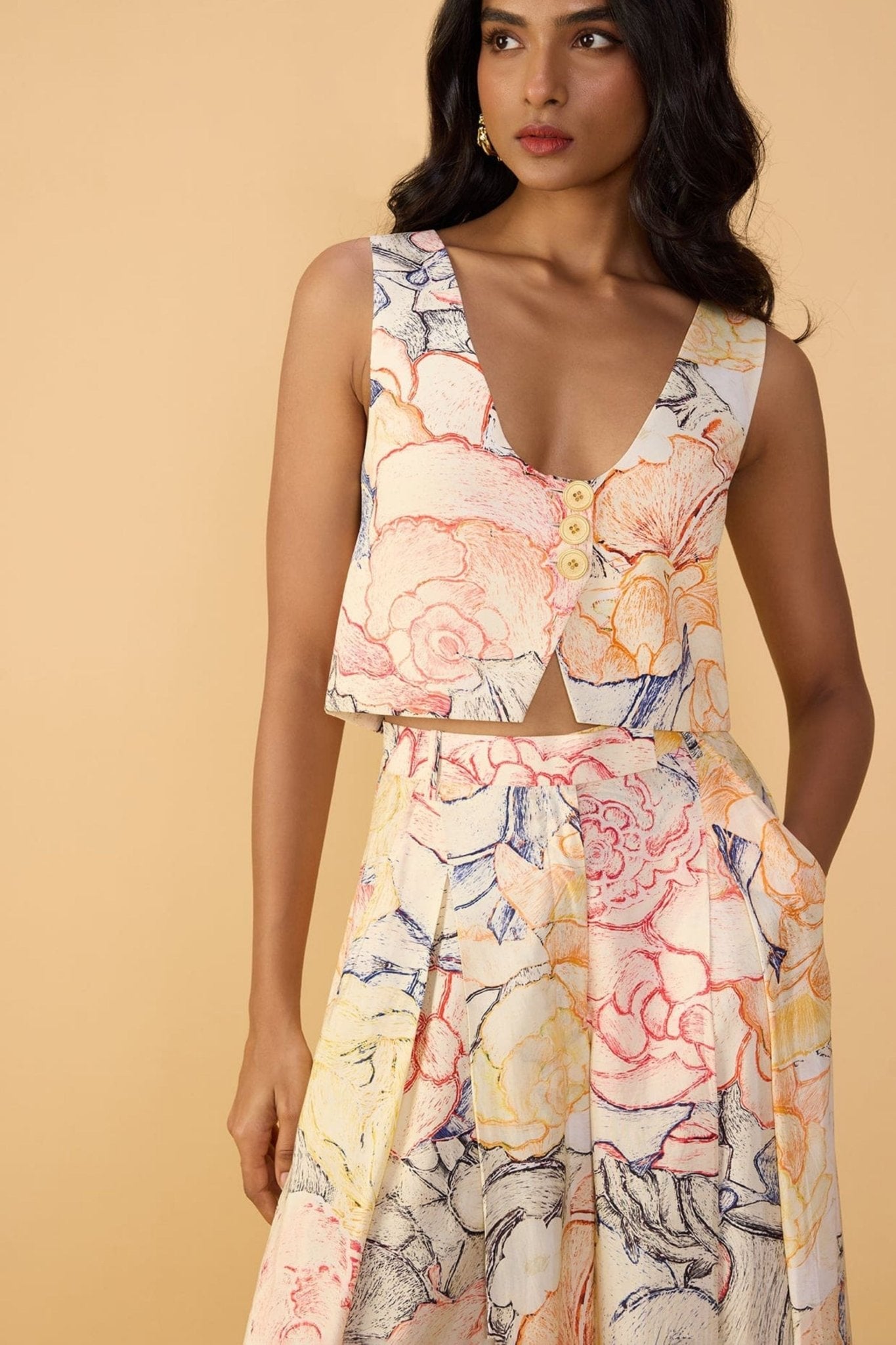 Delfie Waistcoat - Saaksha & Kinni - Elahe