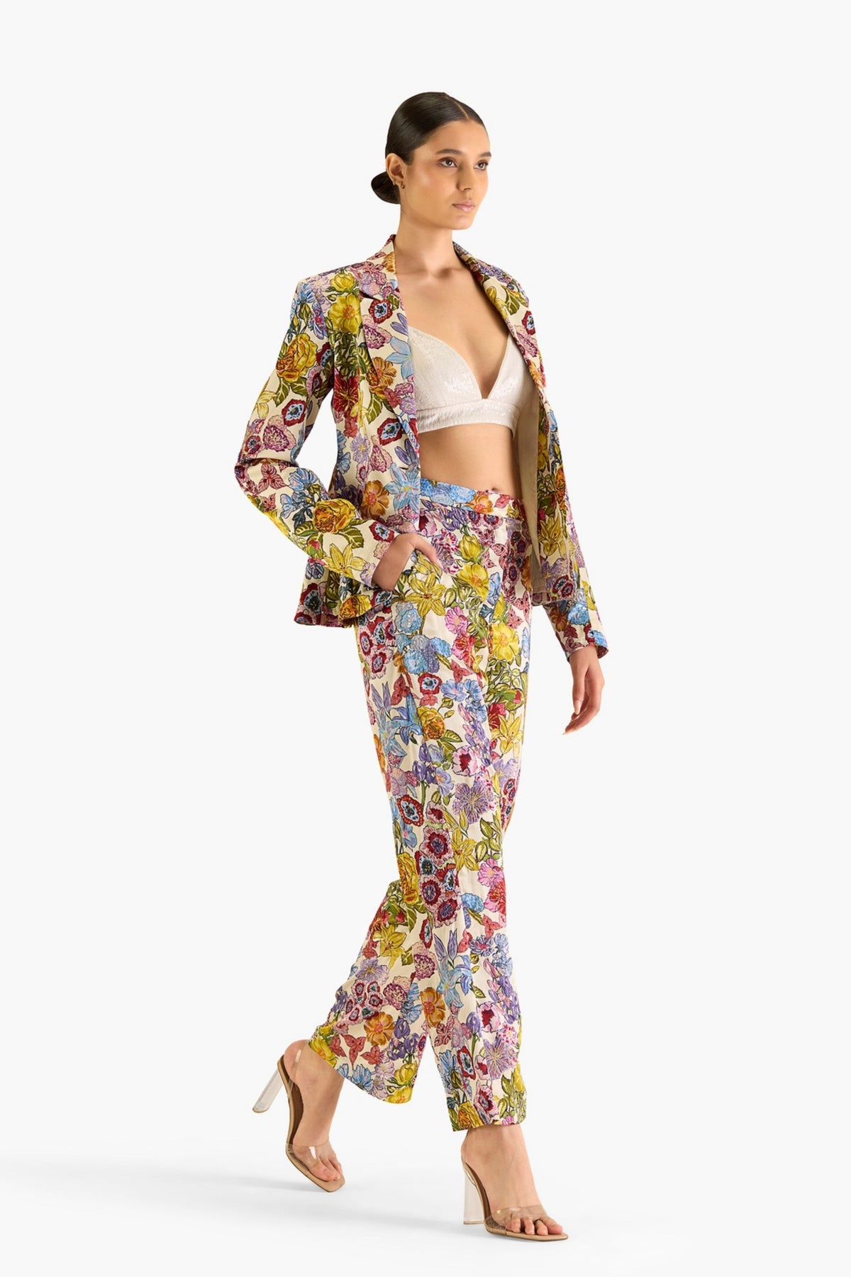 Botanical Printed Trousers