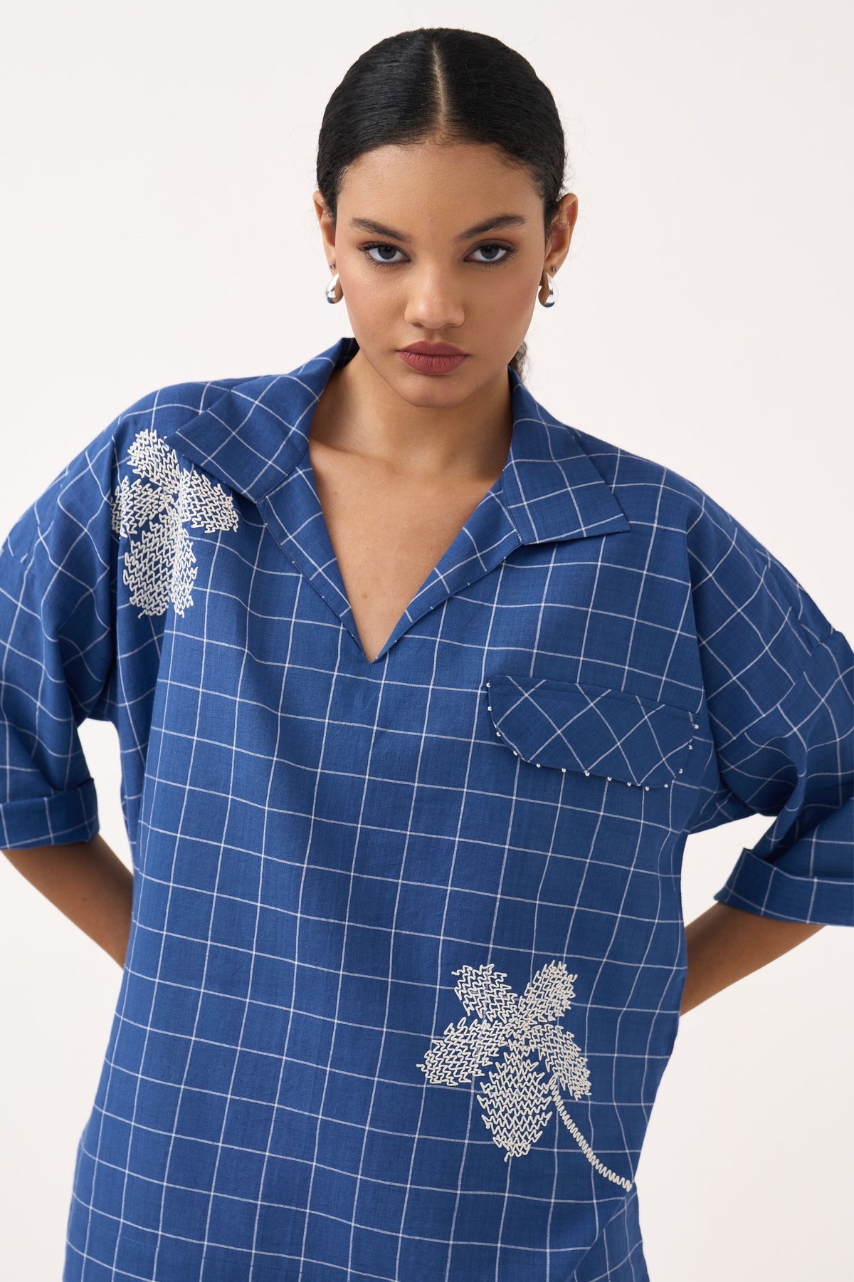 V Neck Co-Ord Set