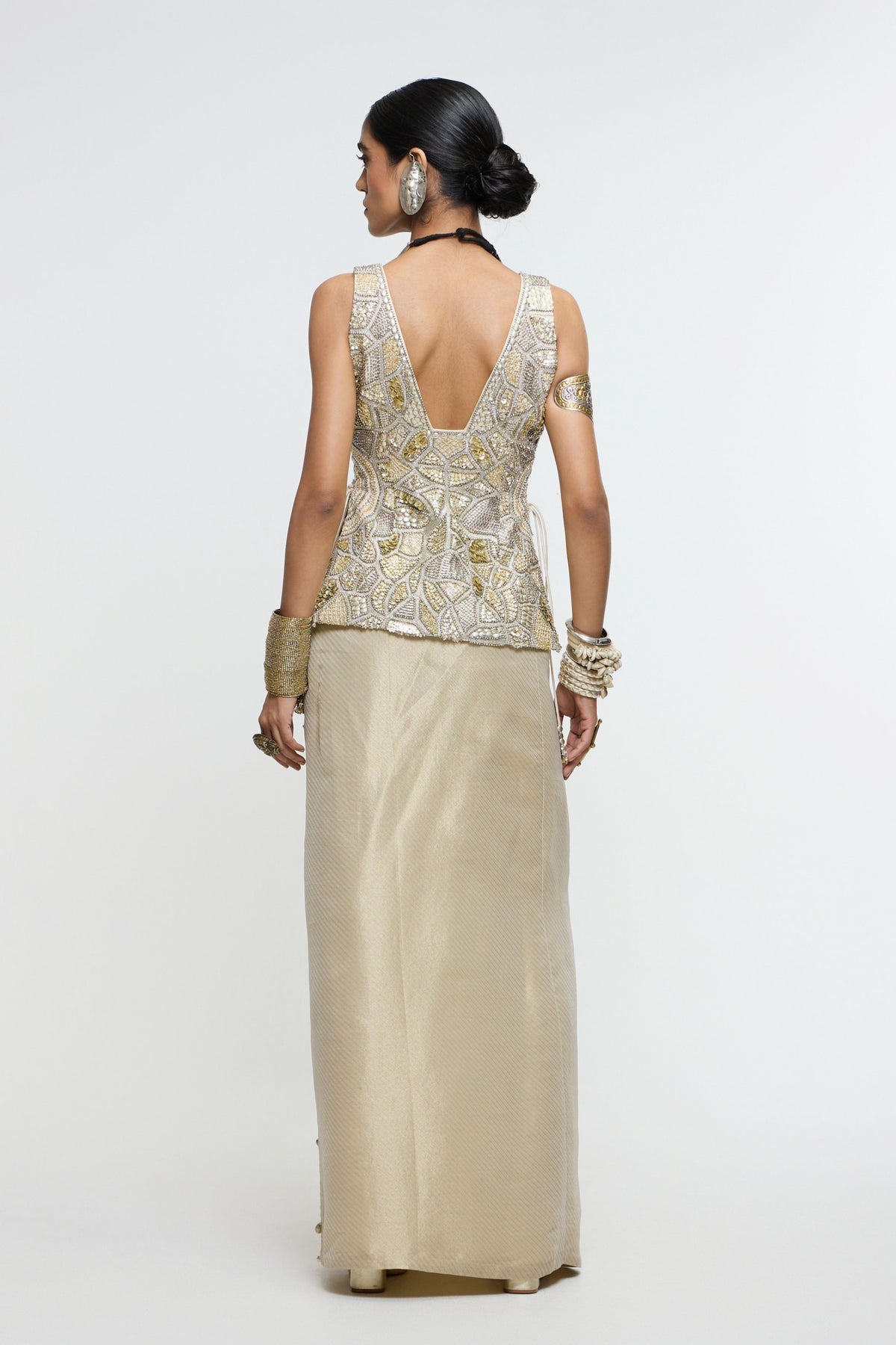 Aaina Waistcoat Set
