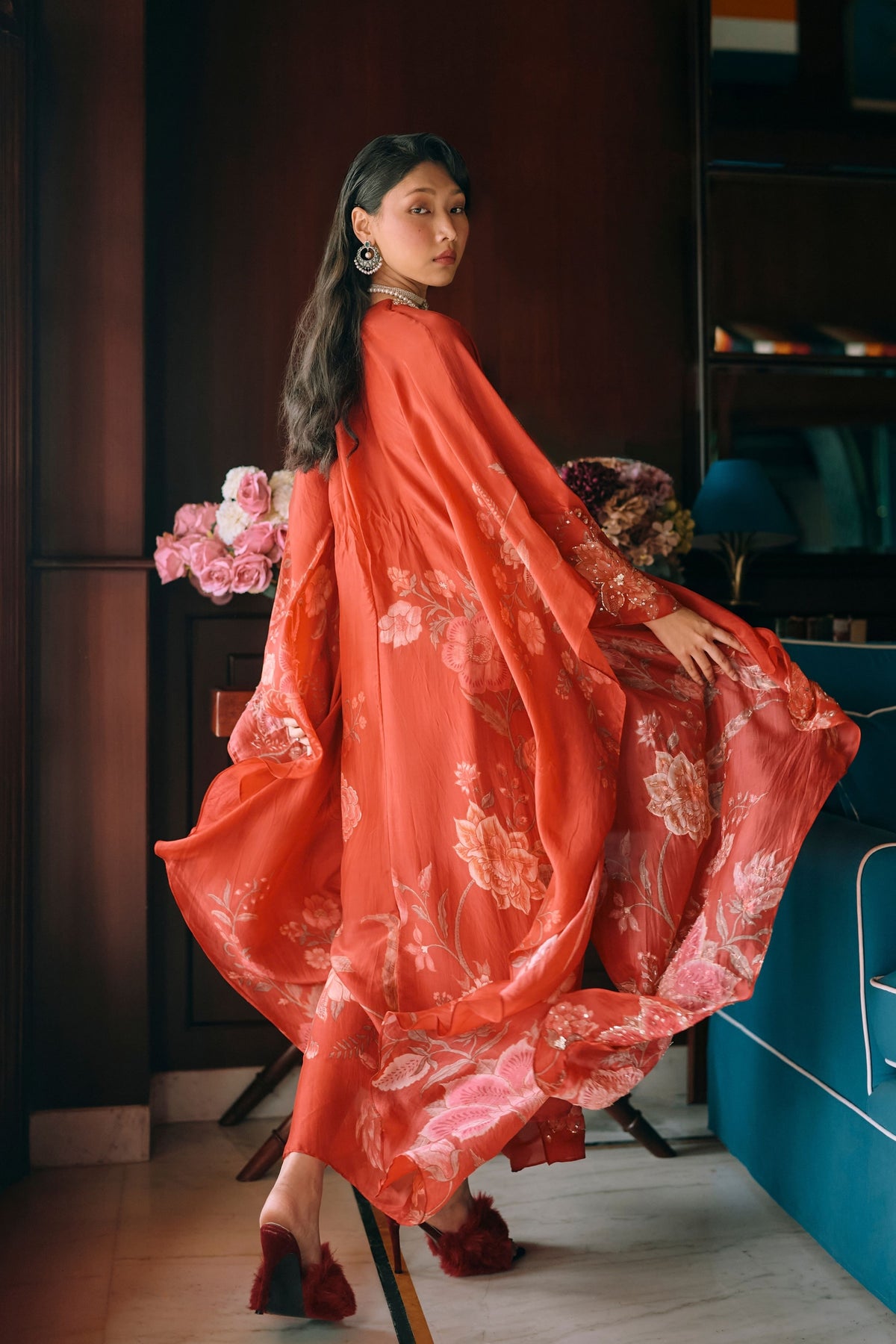 Raye Red Kaftan