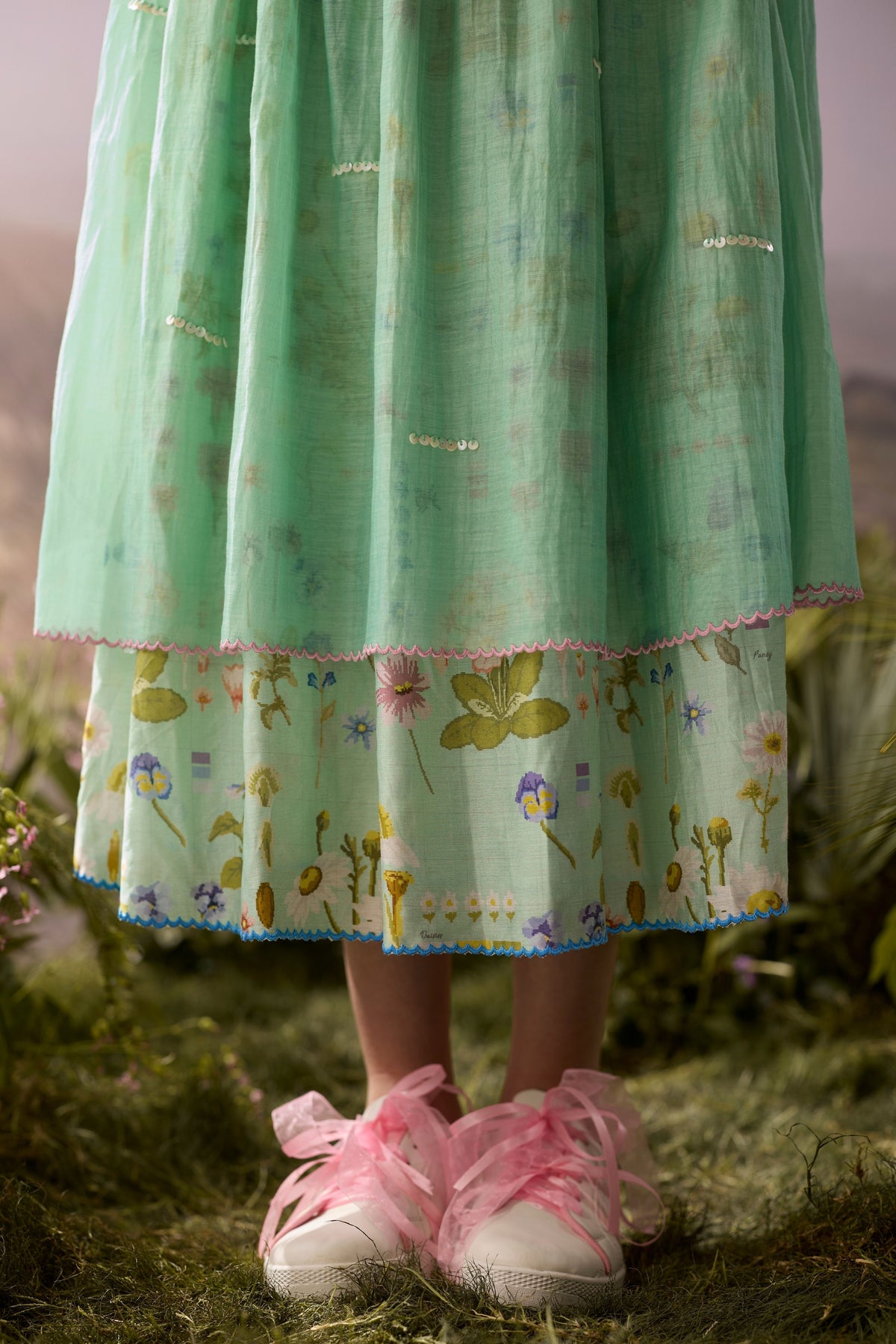 Seaglass Wrap Dress