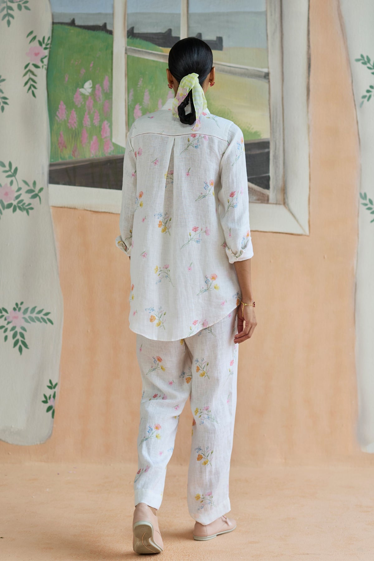 Florist Co-ord Set Linen