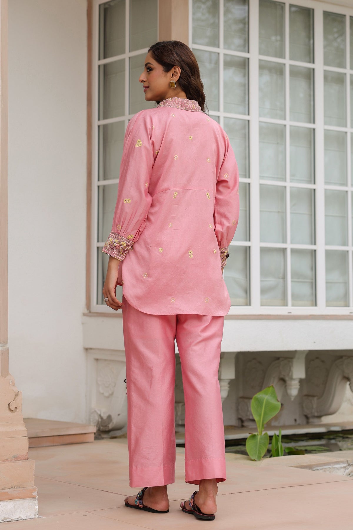 Gulzar Collar Co-ord Set