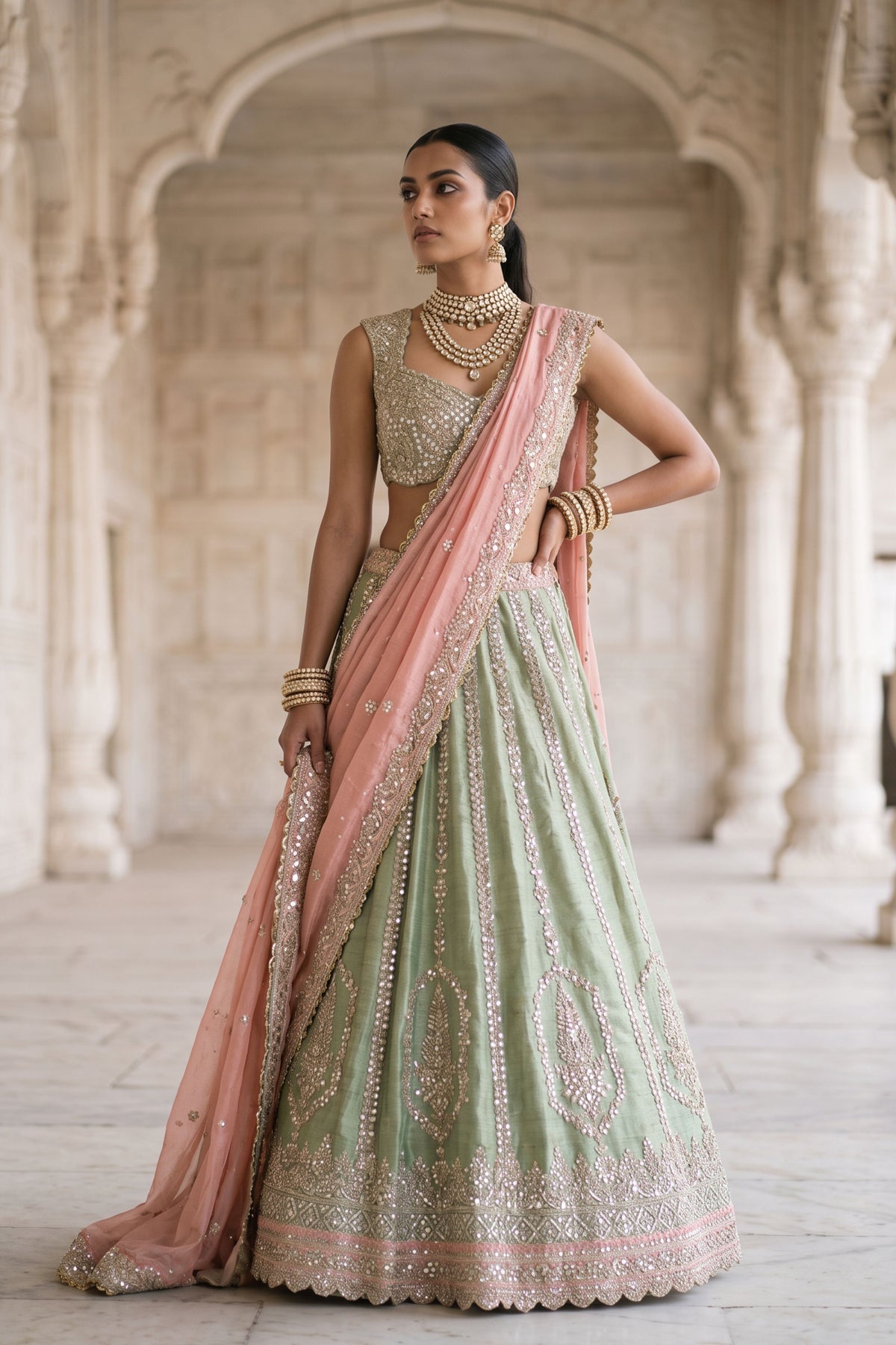 Amrai Gulnaar Lehenga Set