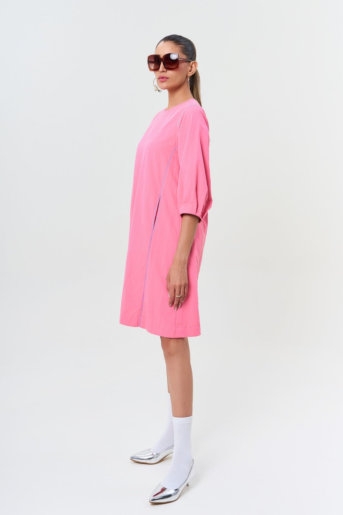 A Pink Zinnia Dress