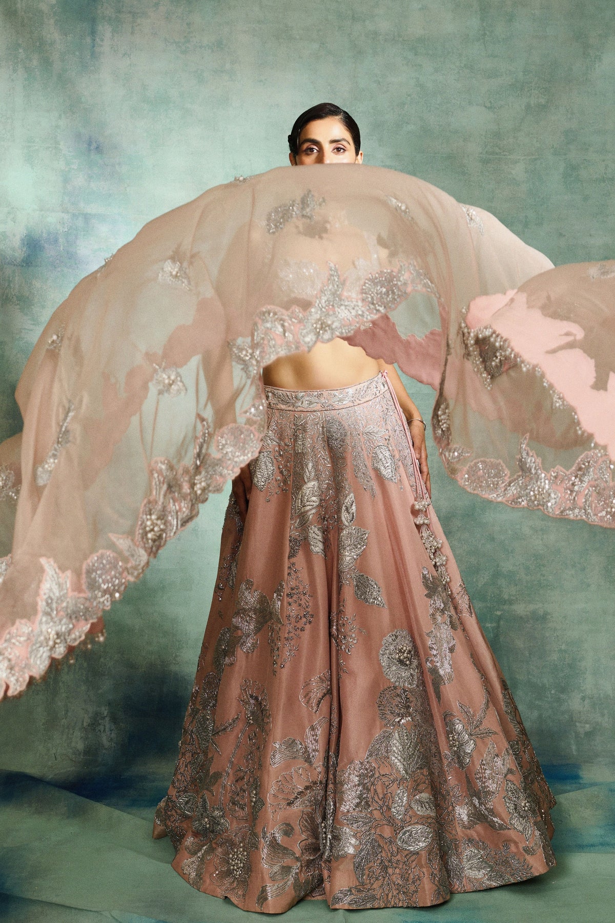 Moonlit Bloom Lehenga Set