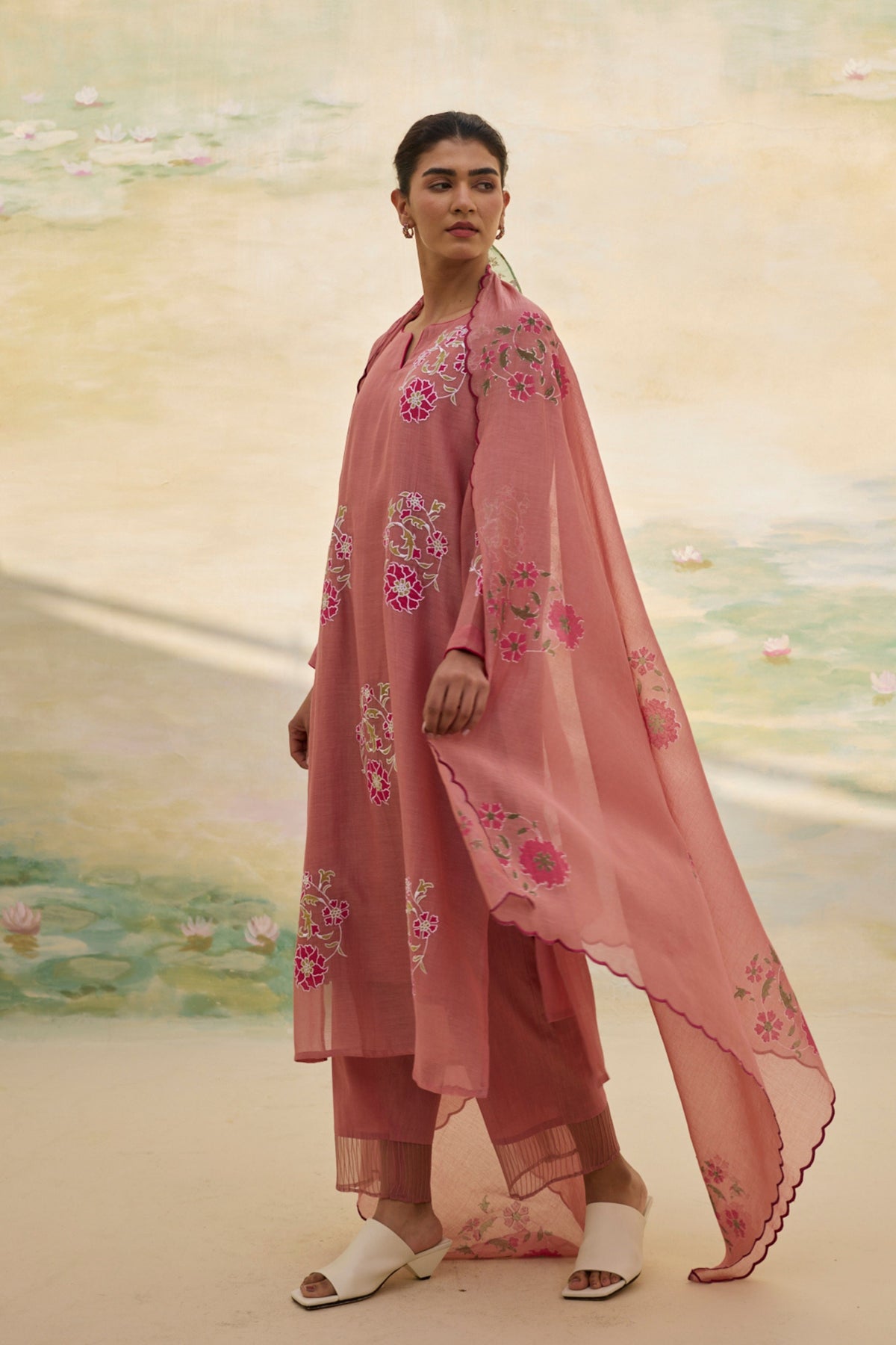 Rose Kurta Set