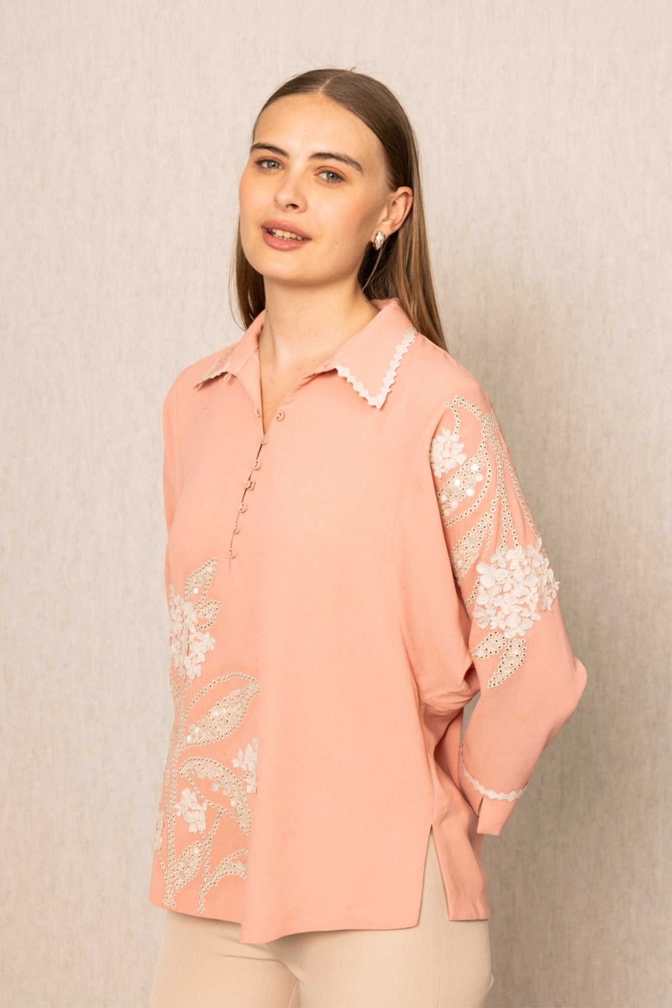 Meher Eyelet Top - Ranna Gill - Elahe