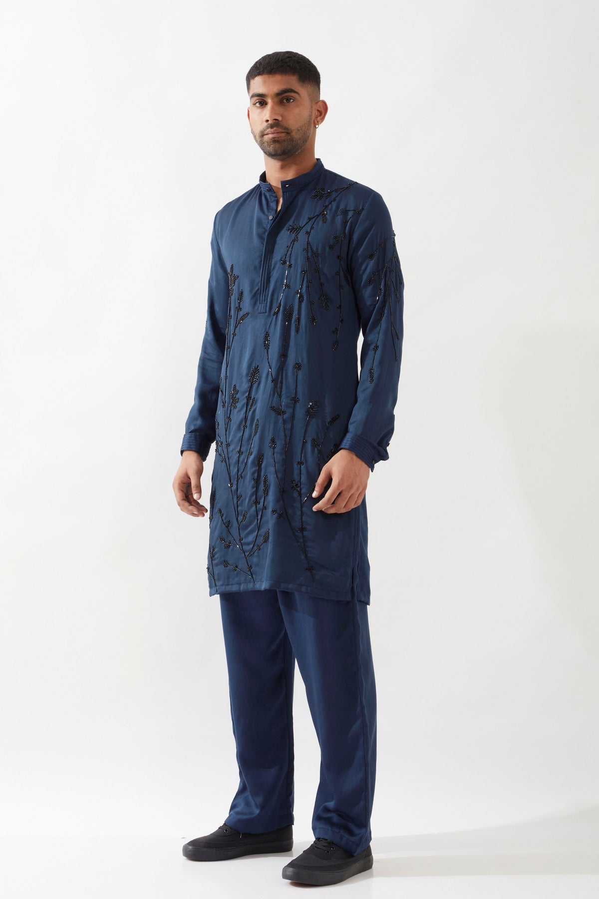 Neco Navy Kurta Set