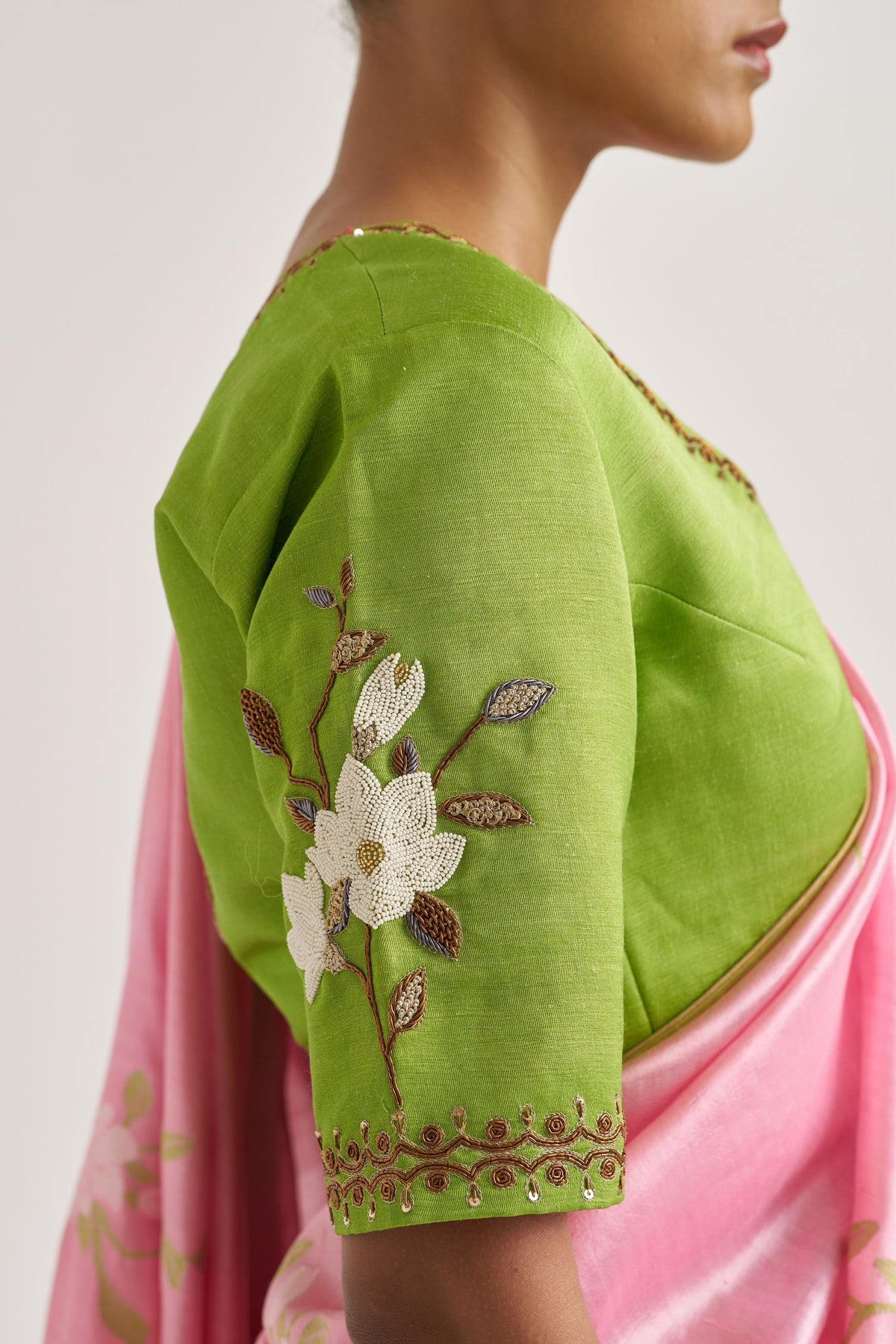 Magnolia Green Blouse
