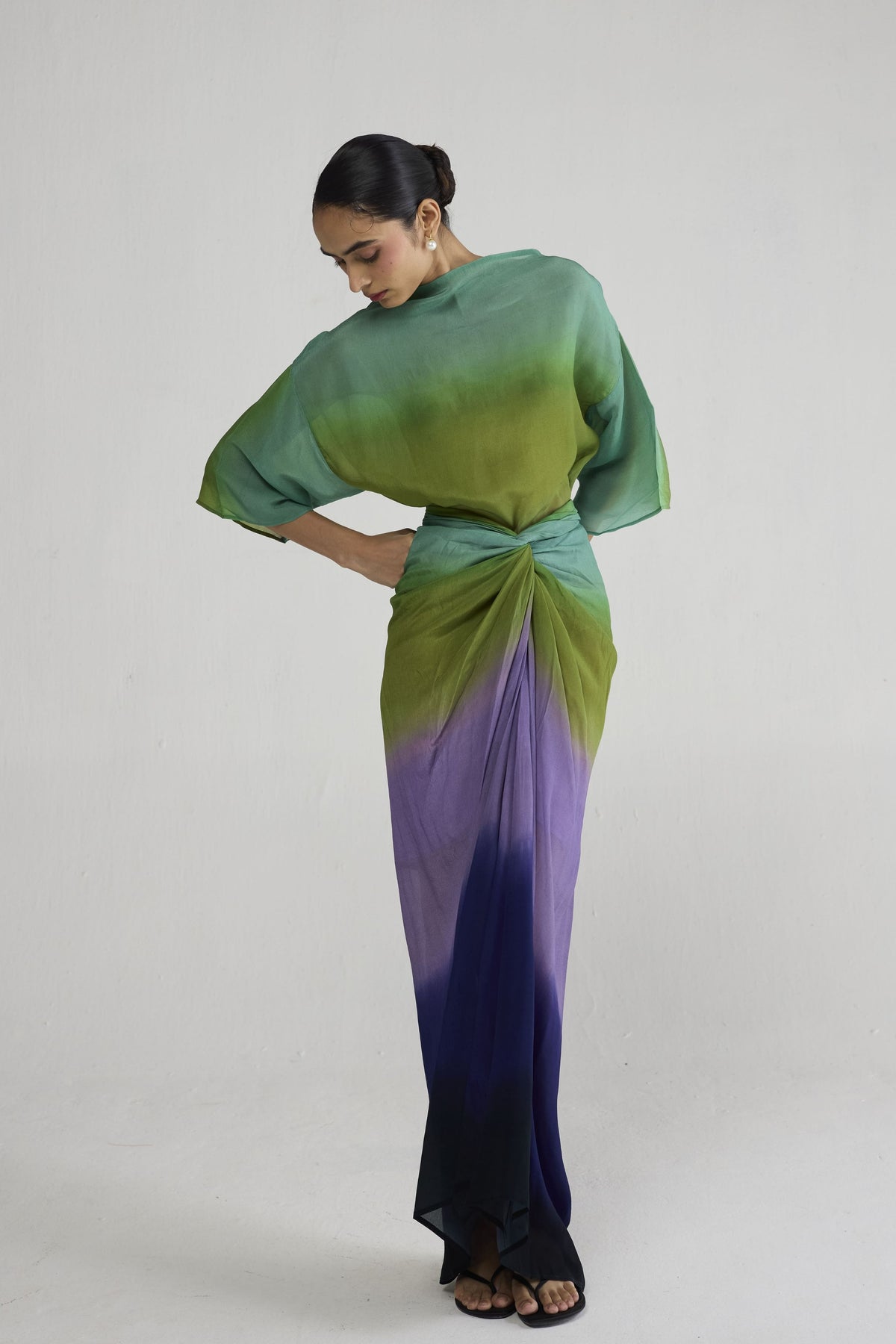 Hana Knotted Skirt Set