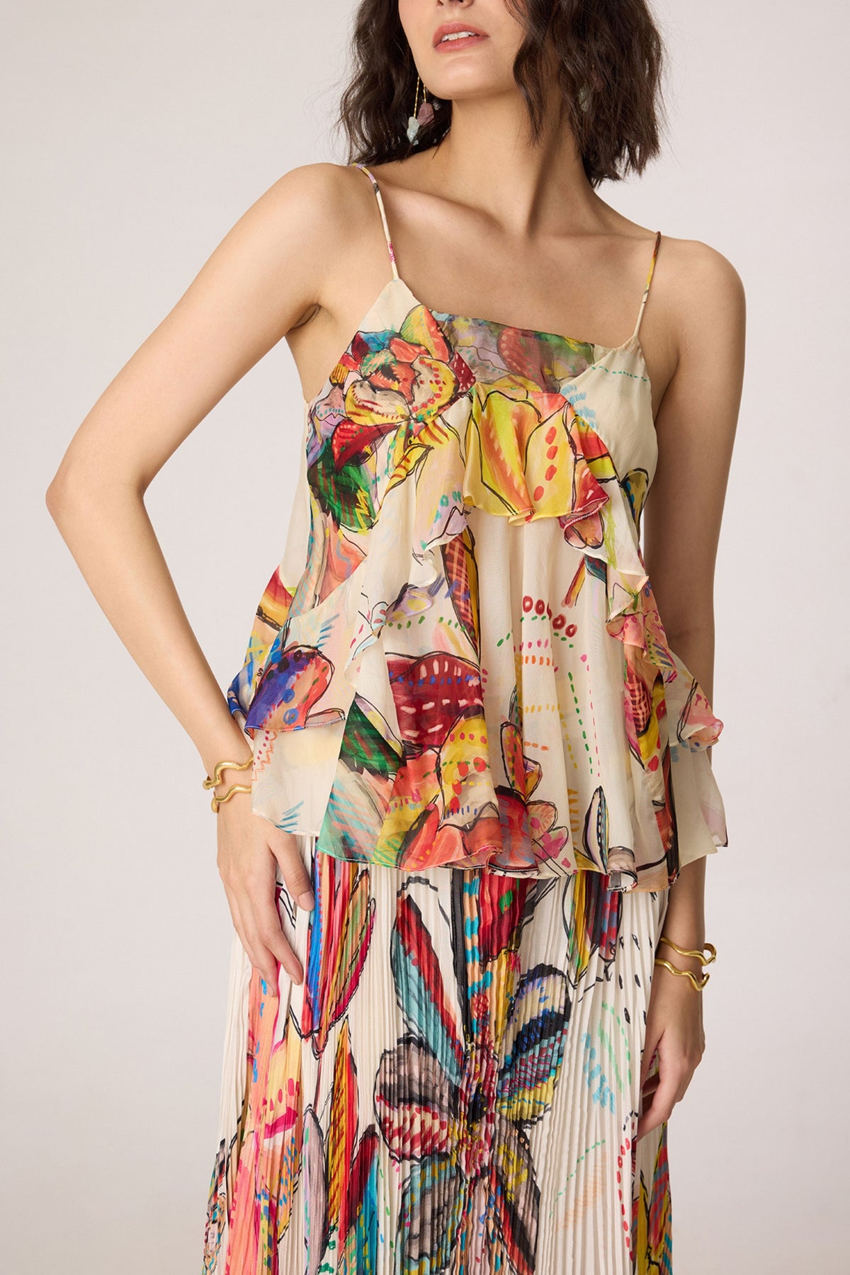 Zora Skirt & Genora Blouse Set