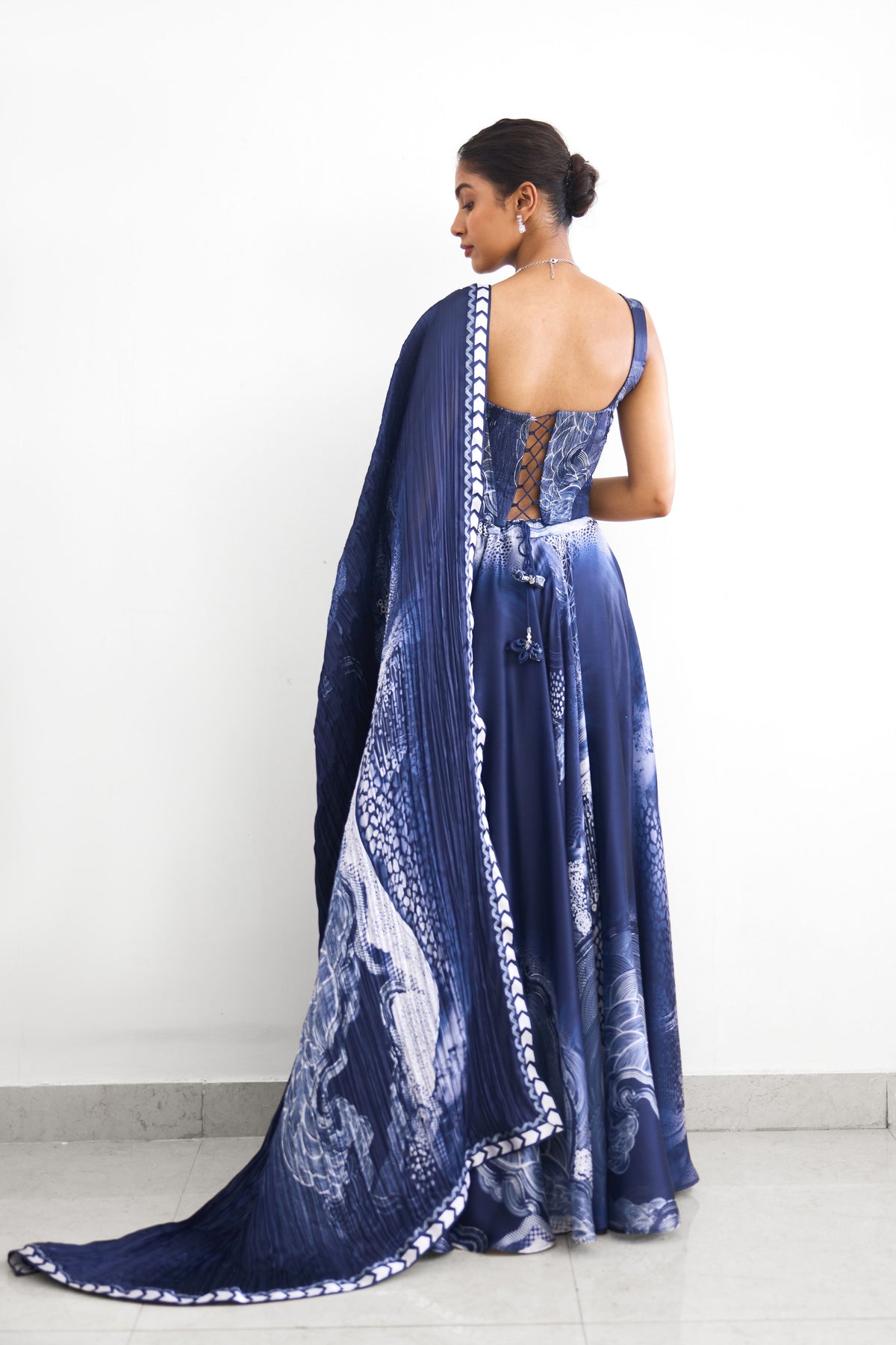 Swirl Lehenga Set