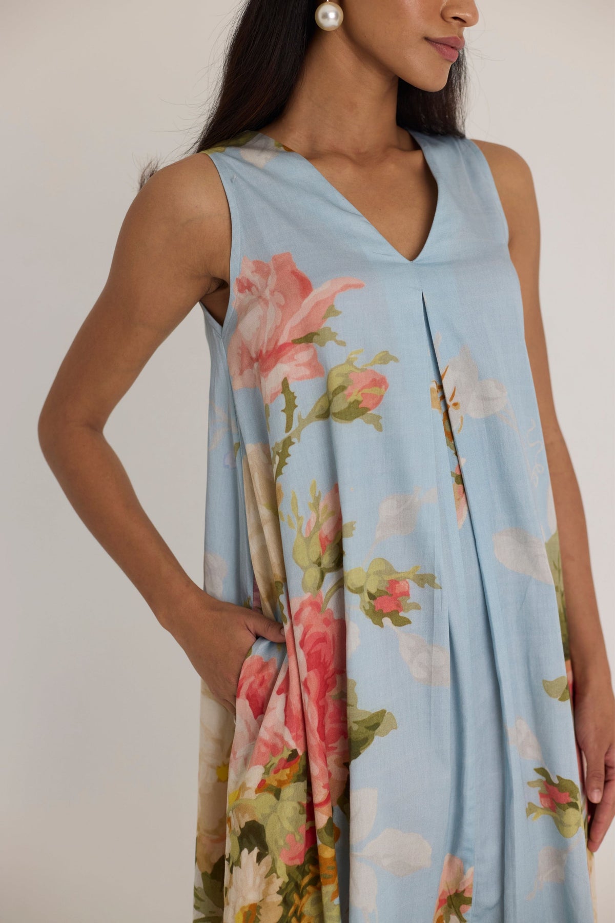 Taffy V-neck Dress