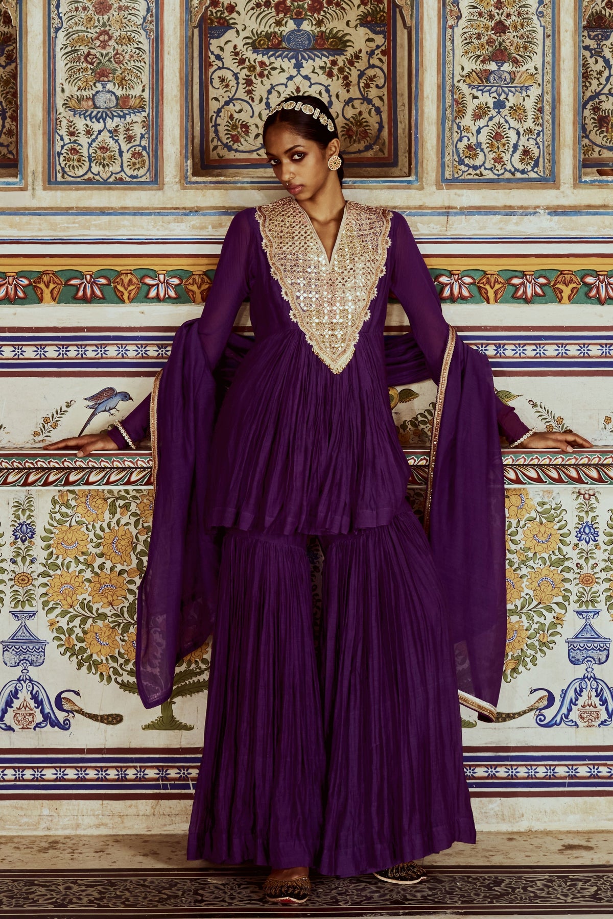 Jamuni Gota Sharara Set