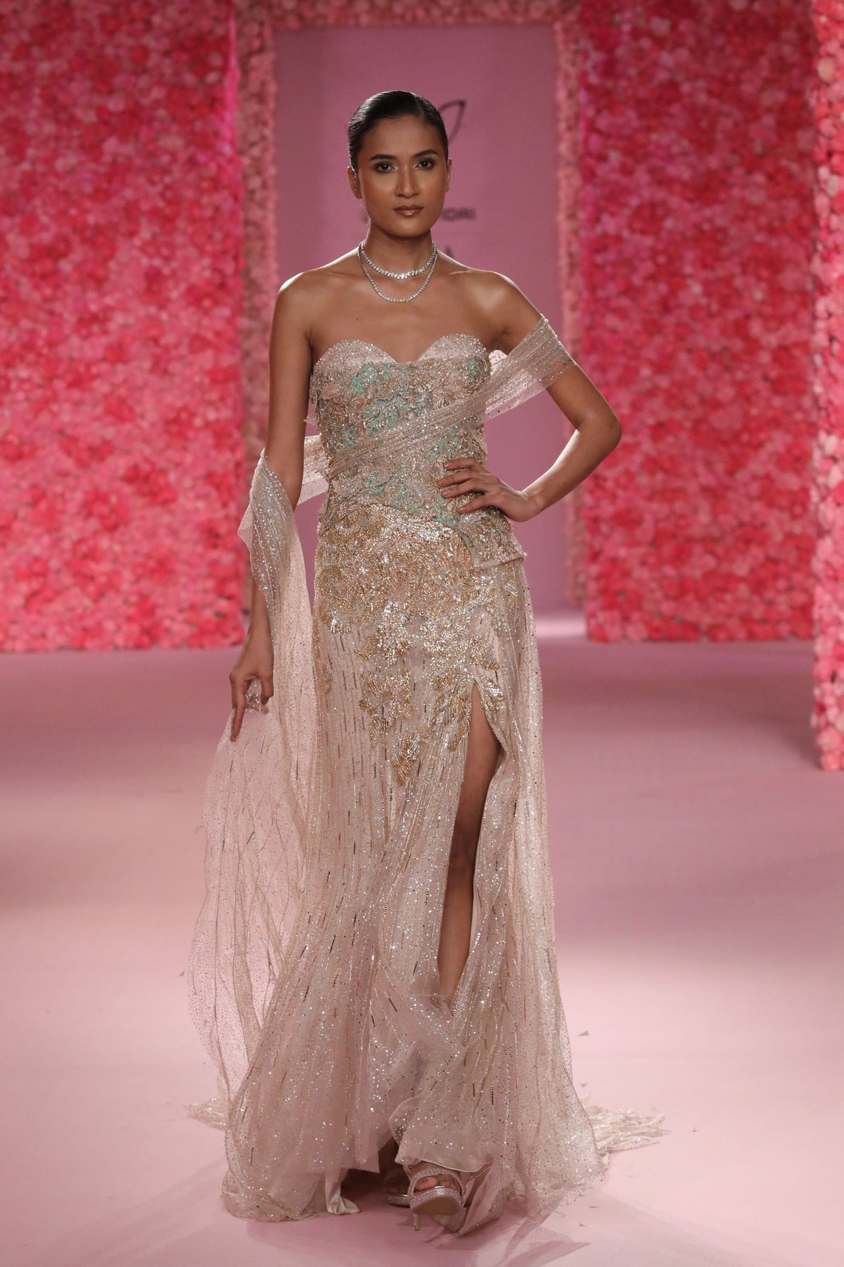Lucie Shimmer Gown