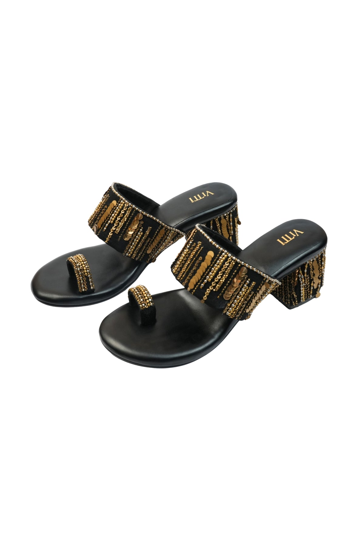 Mystic Black Heels