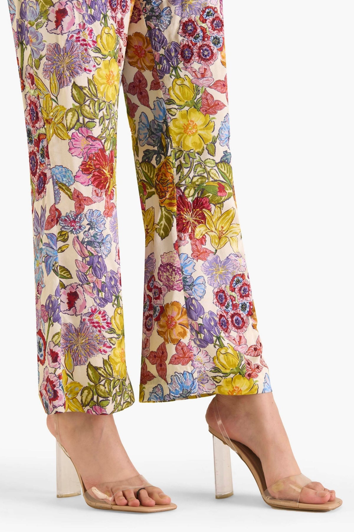 Botanical Printed Trousers