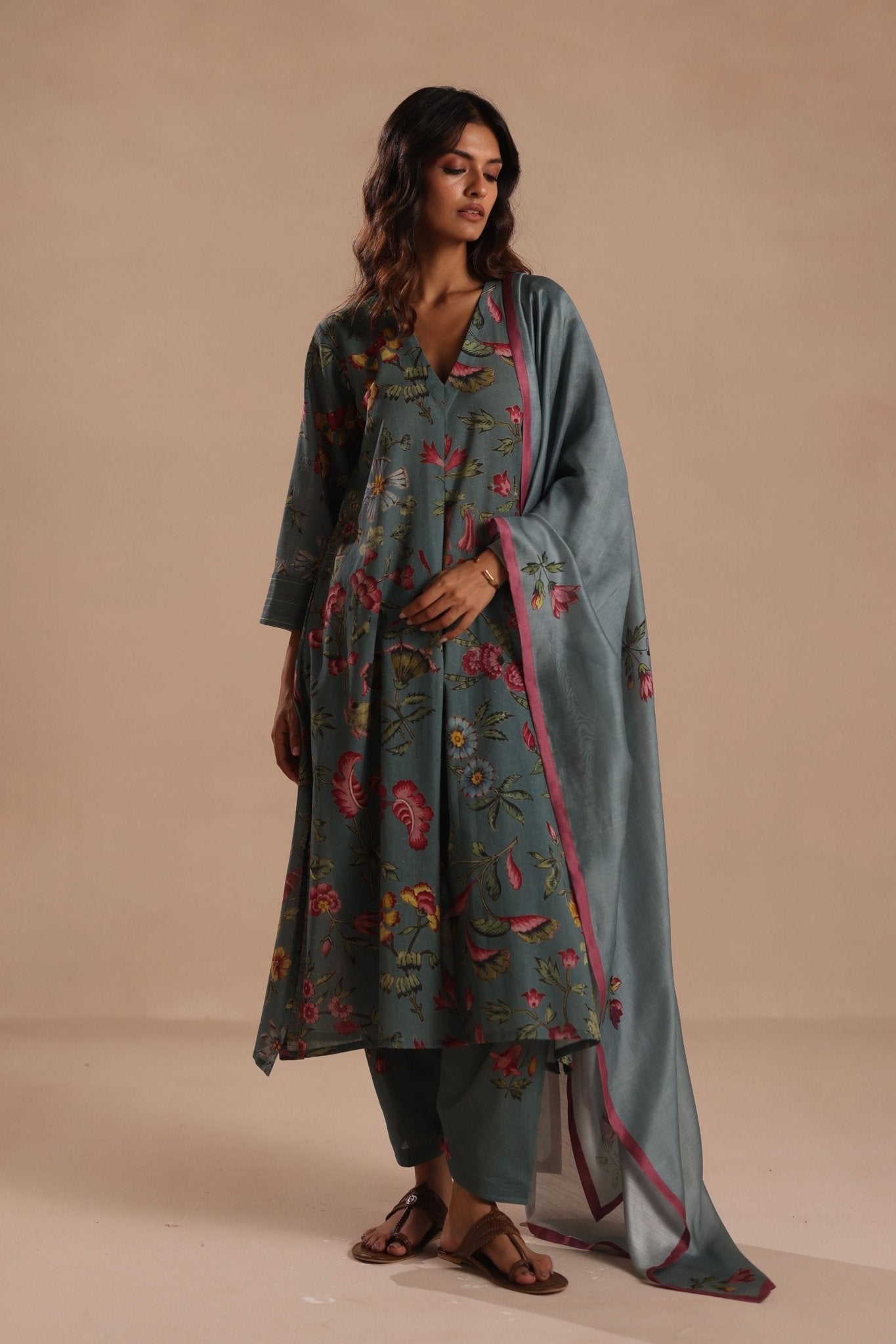 Daphne Dupatta - Roza Pret - Elahe